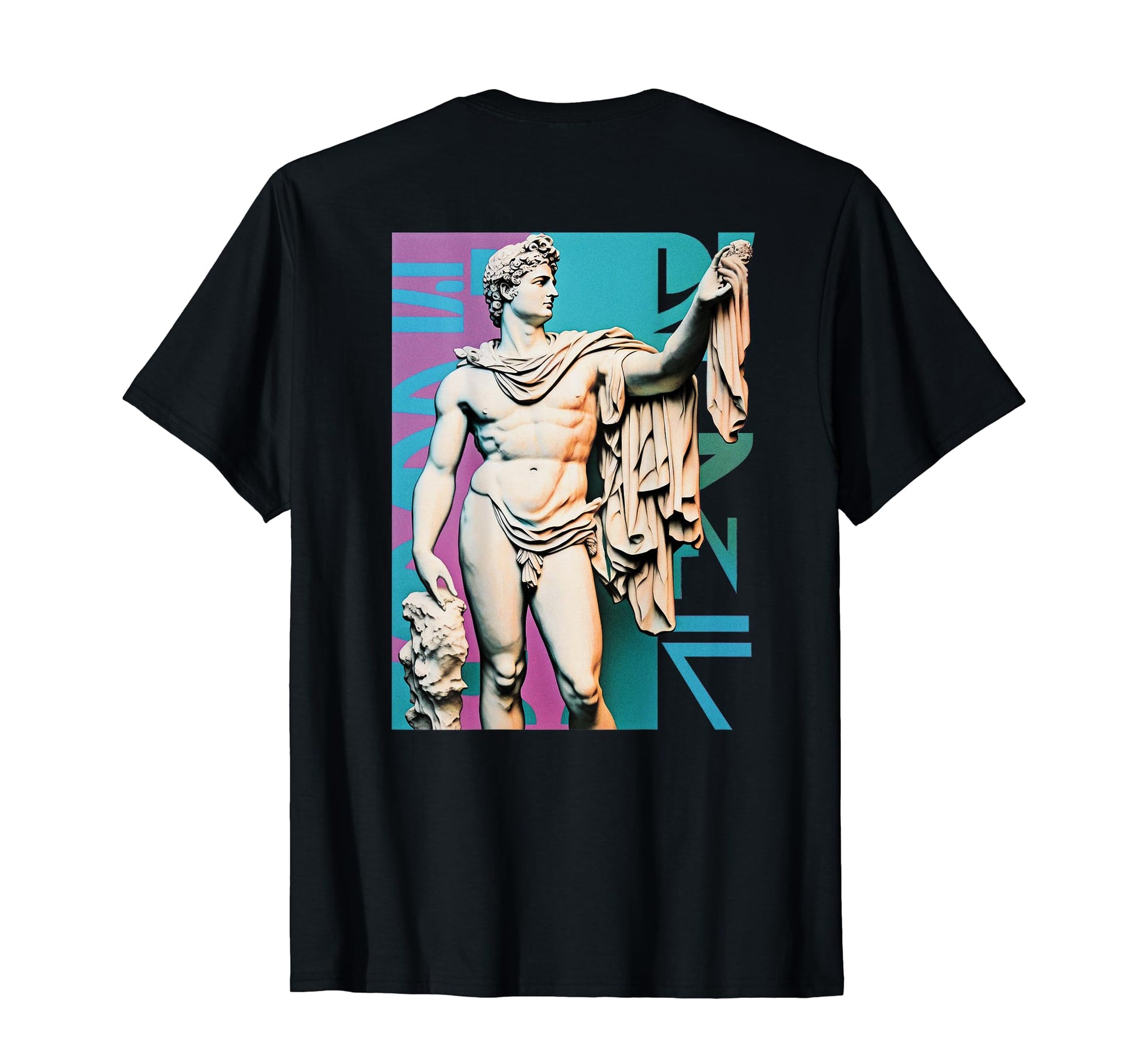 Apollo Aesthetic Vaporwave T-Shirt - Fun Novelty Design for Adults - T-Shirt, Sweatshirt, Hoodie