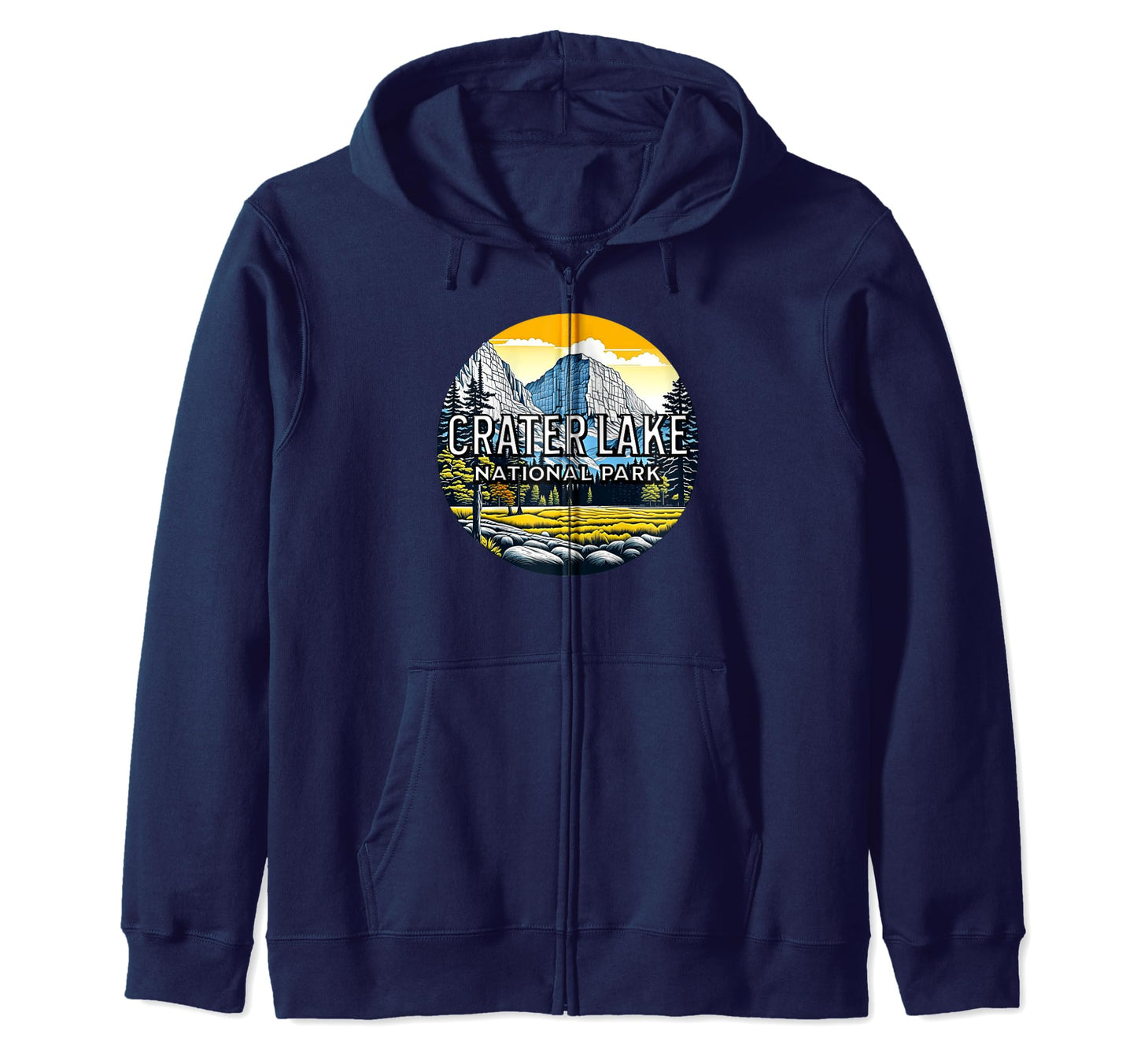 Crater Lake National Park Oregon Usa Hoodie - Graphic Print Men Women - T-Shirt, Sweatshirt, Hoodie