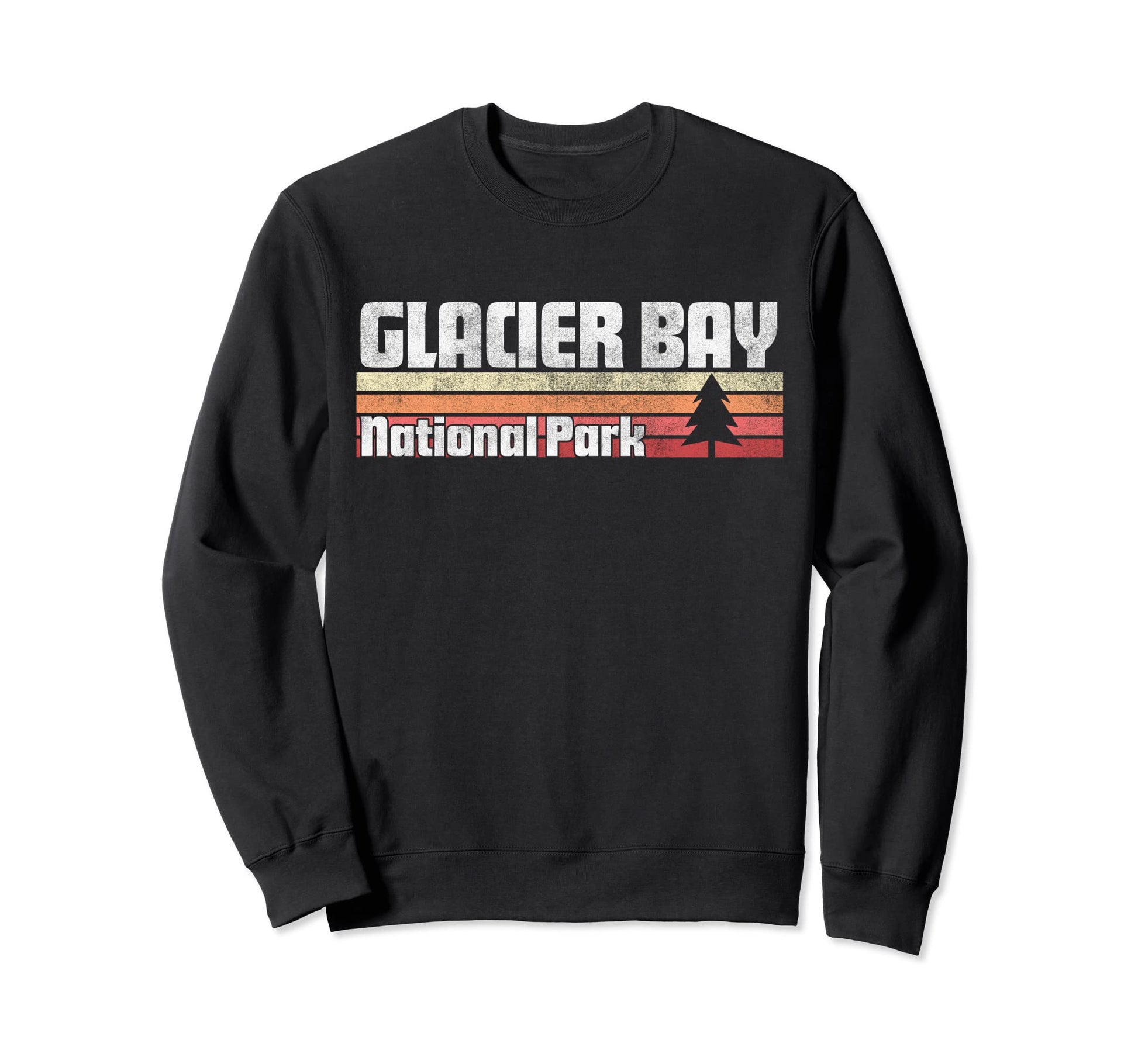 Glacier Bay National Park 70S 80S Sweatshirt - Fun Novelty Design Unisex - T-Shirt, Sweatshirt, Hoodie