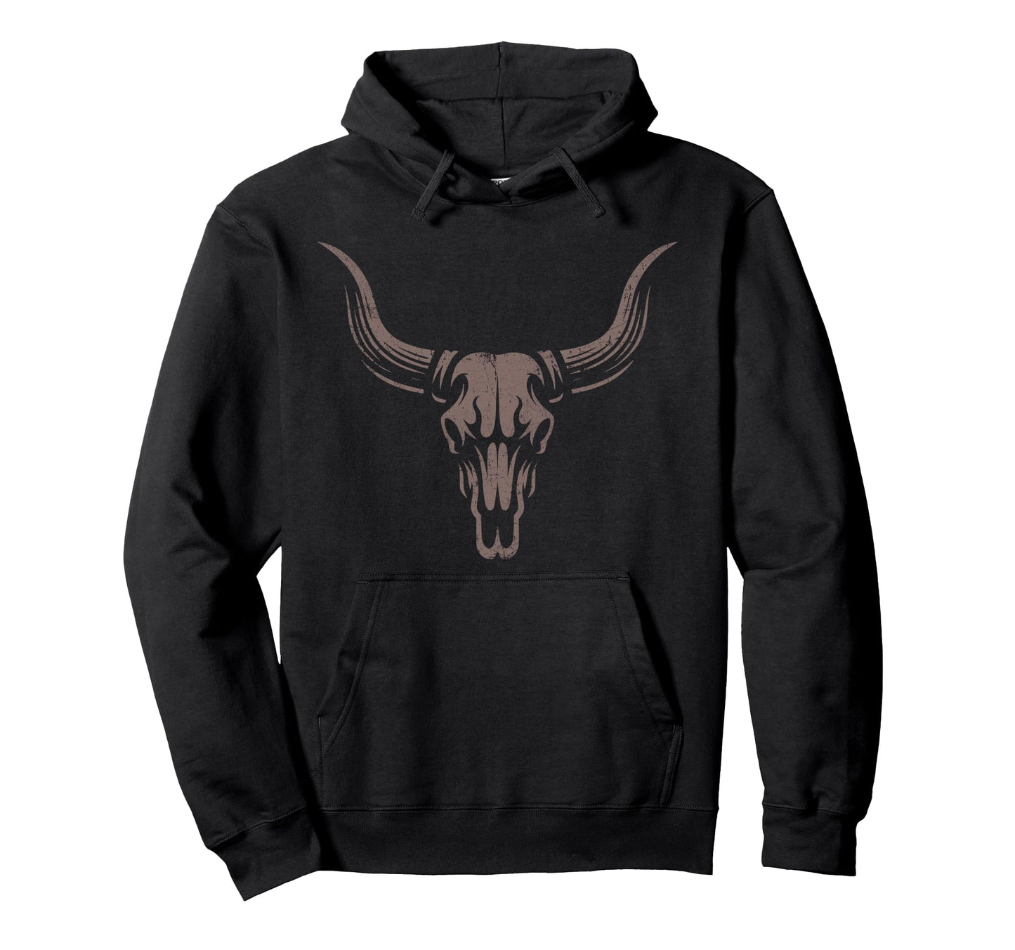 Cowgirl Cowboy Western Cow Skull Rodeo Hoodie - Trendy Graphic for Adults - T-Shirt, Sweatshirt, Hoodie
