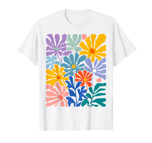 Boho Flower Floral Summer Botanical T-Shirt - Streetwear Style for Adults - T-Shirt, Sweatshirt, Hoodie