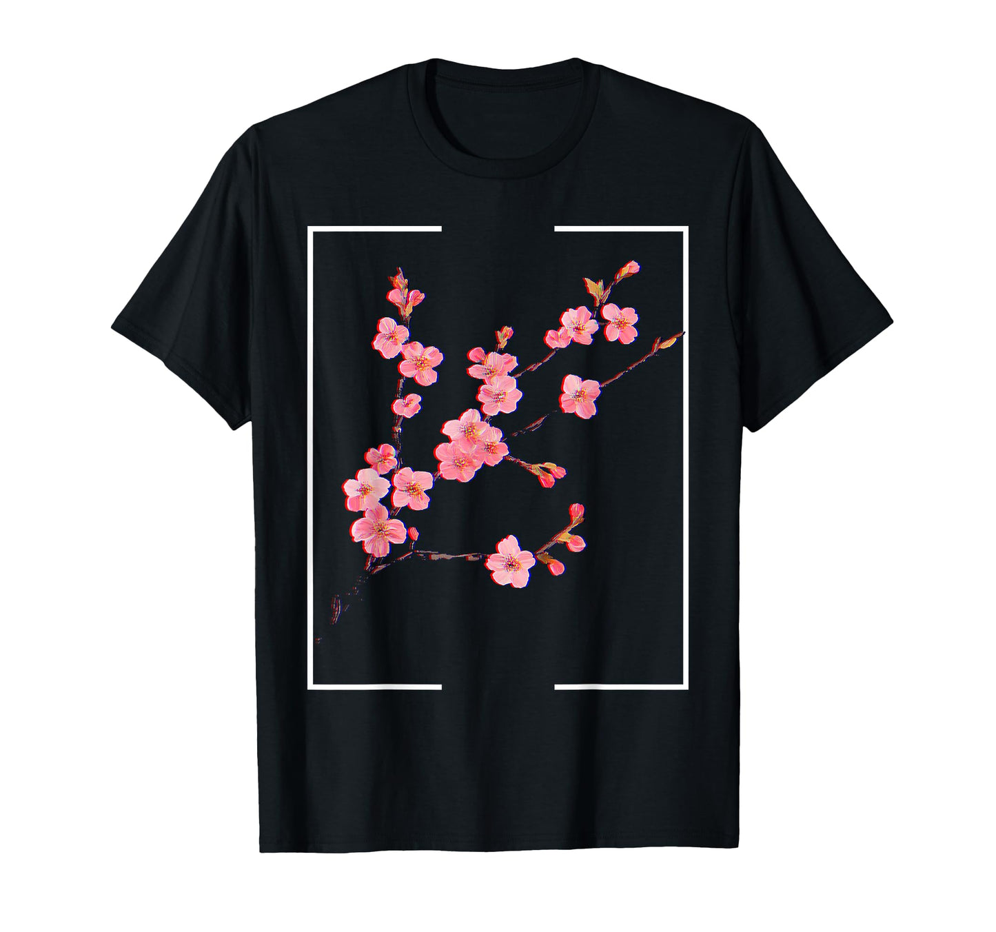 Cherry Blossom Japanese Aesthetic T-Shirt - Minimalist Print Unisex - T-Shirt, Sweatshirt, Hoodie