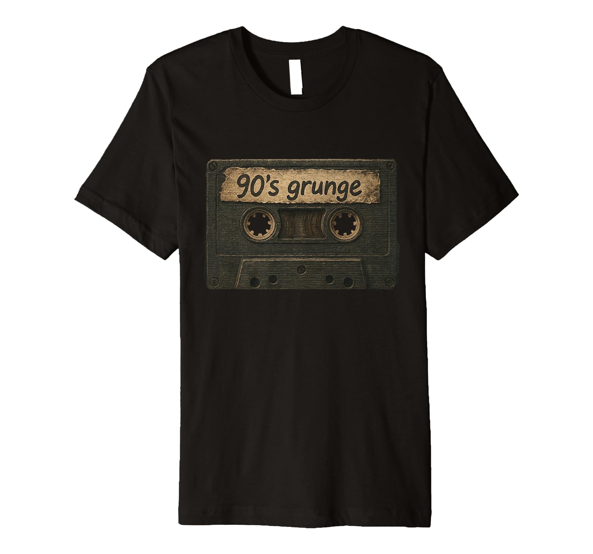 Grunge 90S Concert Mixtape Cassette Tape T-Shirt - Unique Graphic Men Women - T-Shirt, Sweatshirt, Hoodie