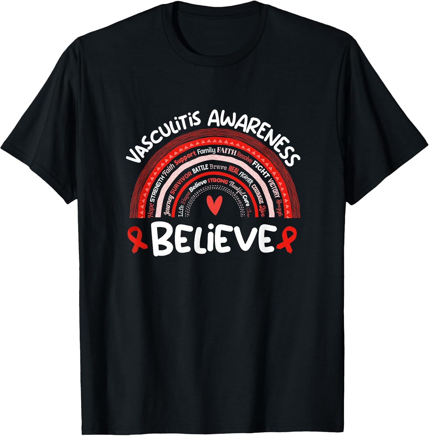 Vasculitis Awareness - Adult & Kids T-Shirts, Sweatshirts & Hoodies apparel design preview 1