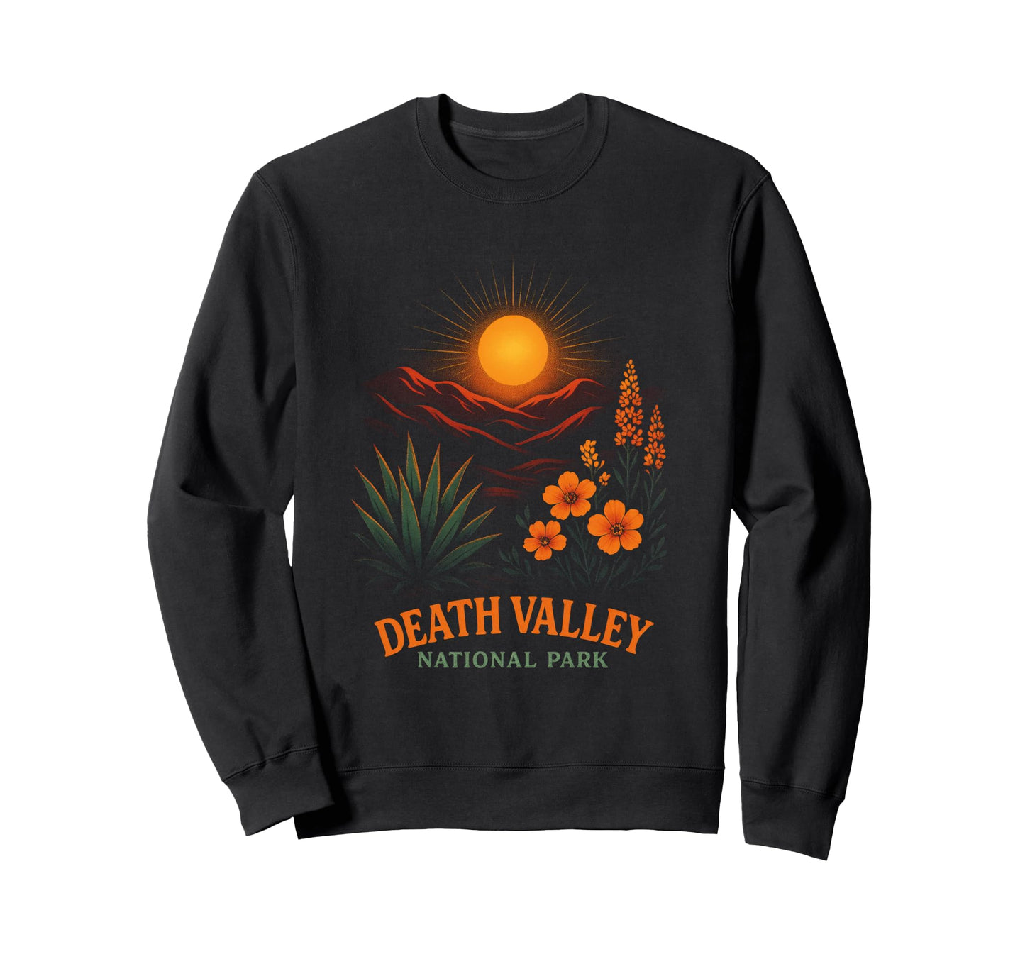 Death Valley National Park 1980S Desert Sweatshirt - Trendy Graphic Unisex - T-Shirt, Sweatshirt, Hoodie