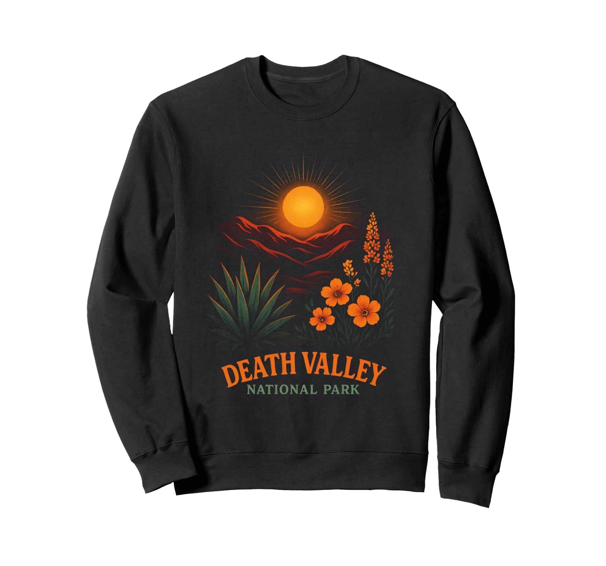 Death Valley National Park 1980S Desert Sweatshirt - Trendy Graphic Unisex - T-Shirt, Sweatshirt, Hoodie