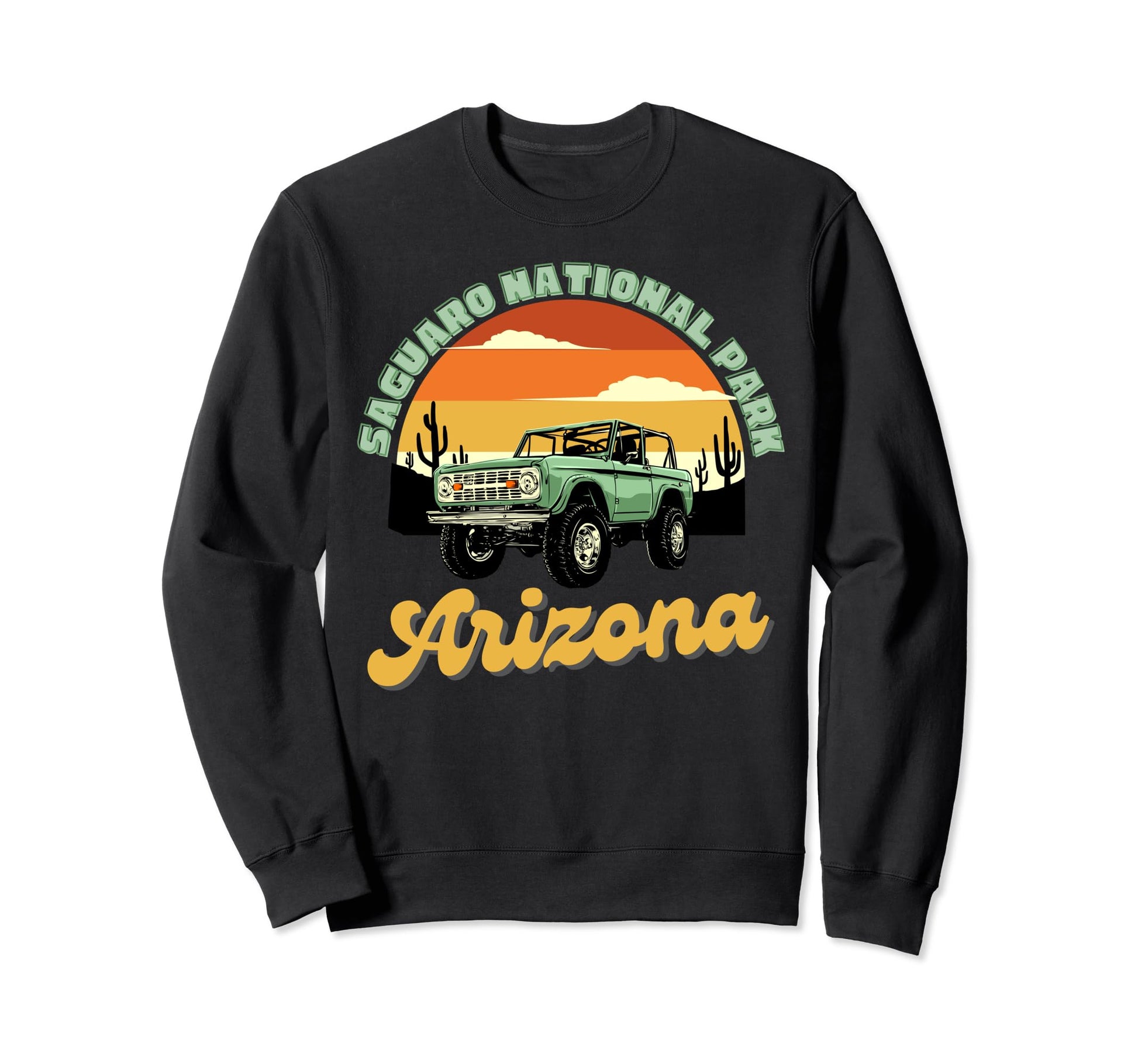 Saguaro National Park Arizona Sweatshirt - Unique Graphic for Adults - T-Shirt, Sweatshirt, Hoodie