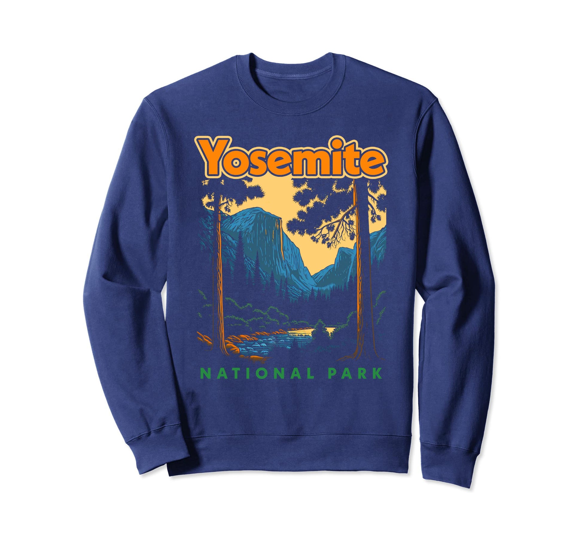 Yosemite National Park Yosemite Sweatshirt - Aesthetic Graphic Unisex - T-Shirt, Sweatshirt, Hoodie