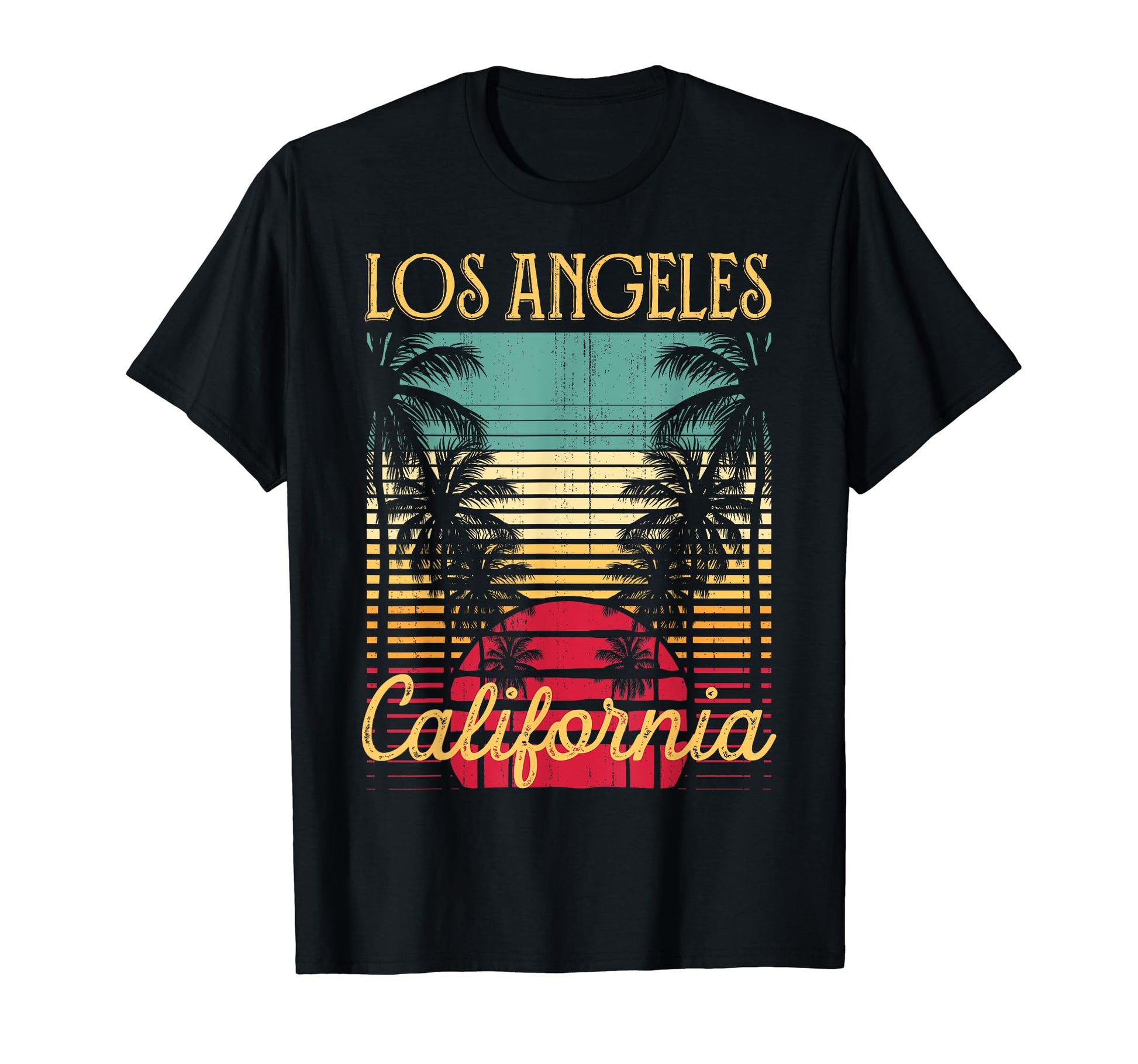 Los Angeles California 70S Surf T-Shirt - Aesthetic Graphic Men Women - T-Shirt, Sweatshirt, Hoodie