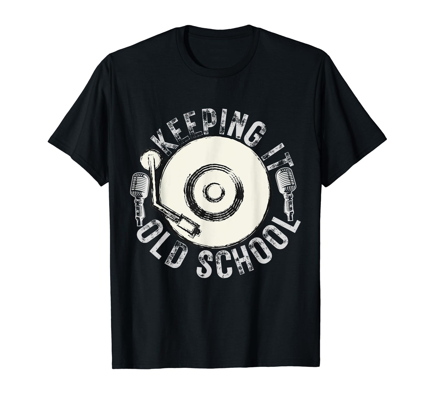 Keeping It Old School Hip Hop 80S 90S T-Shirt - Unique Graphic Men Women - T-Shirt, Sweatshirt, Hoodie