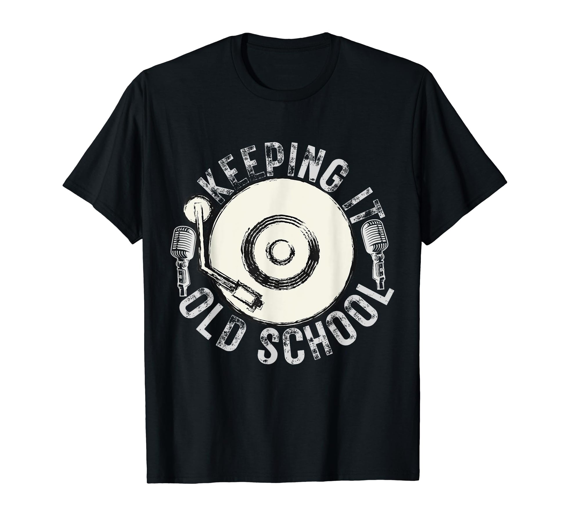 Keeping It Old School Hip Hop 80S 90S T-Shirt - Unique Graphic Men Women - T-Shirt, Sweatshirt, Hoodie