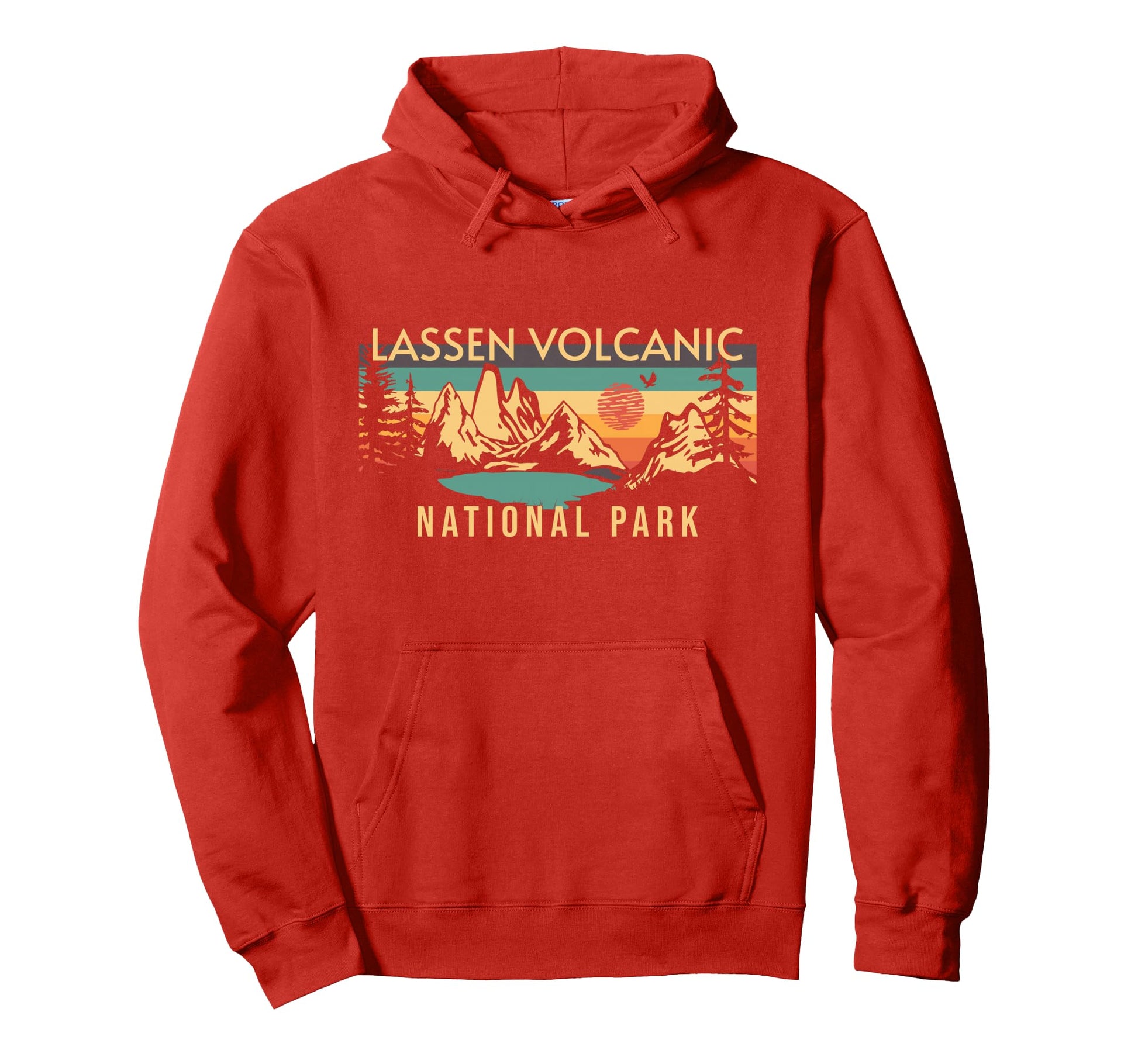 Lassen Volcanic National Park Sweatshirt - Trendy Graphic for Adults - T-Shirt, Sweatshirt, Hoodie