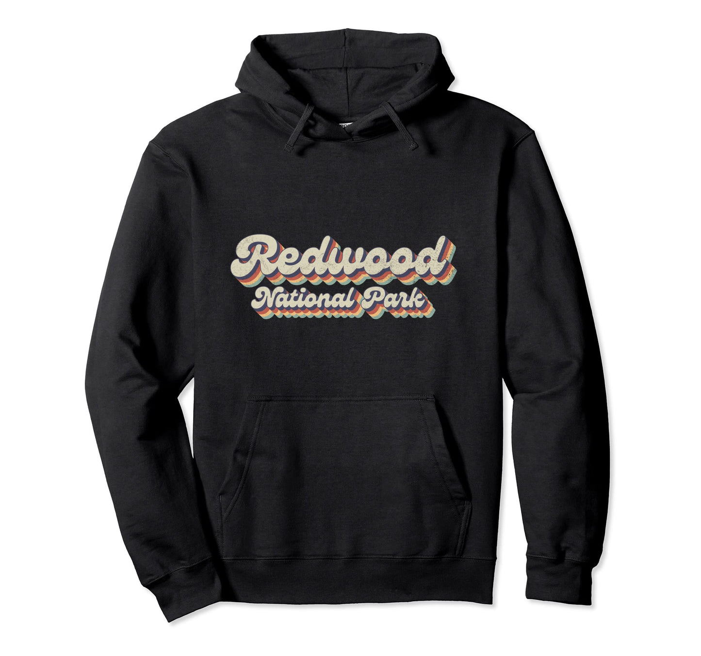 70S 80S Usa National Park Redwood Hoodie - Streetwear Style Unisex - T-Shirt, Sweatshirt, Hoodie