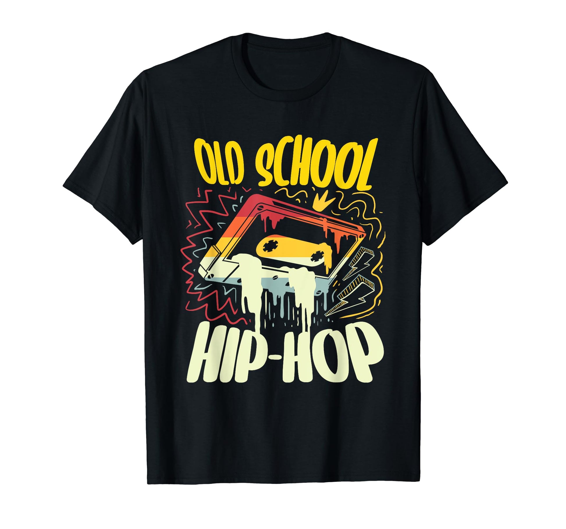 1980S Old School Hip Hop Lover T-Shirt - Casual Everyday Wear for Adults - T-Shirt, Sweatshirt, Hoodie