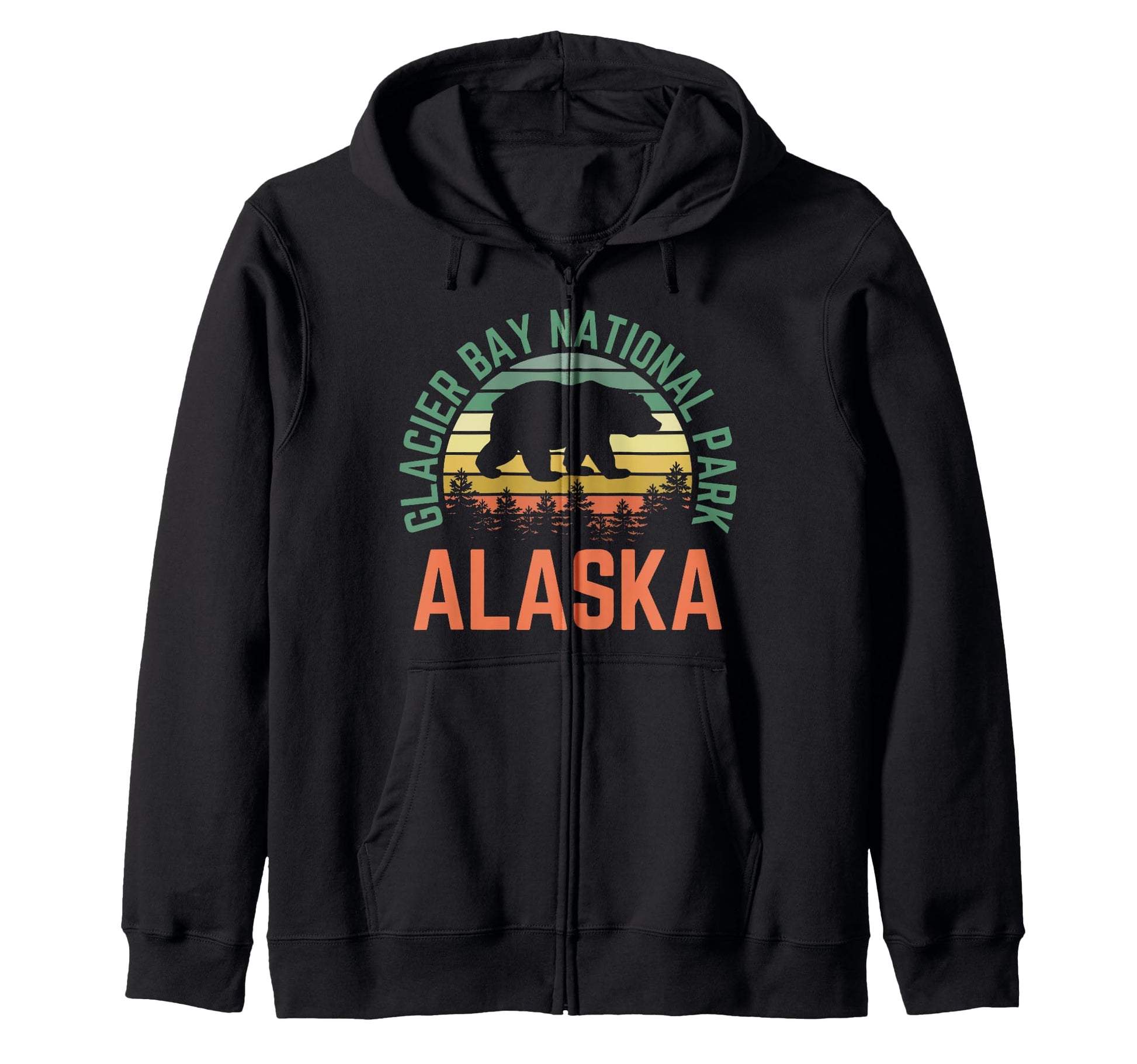 Glacier Bay National Park Alaska Usa T-Shirt - Minimalist Print Unisex - T-Shirt, Sweatshirt, Hoodie
