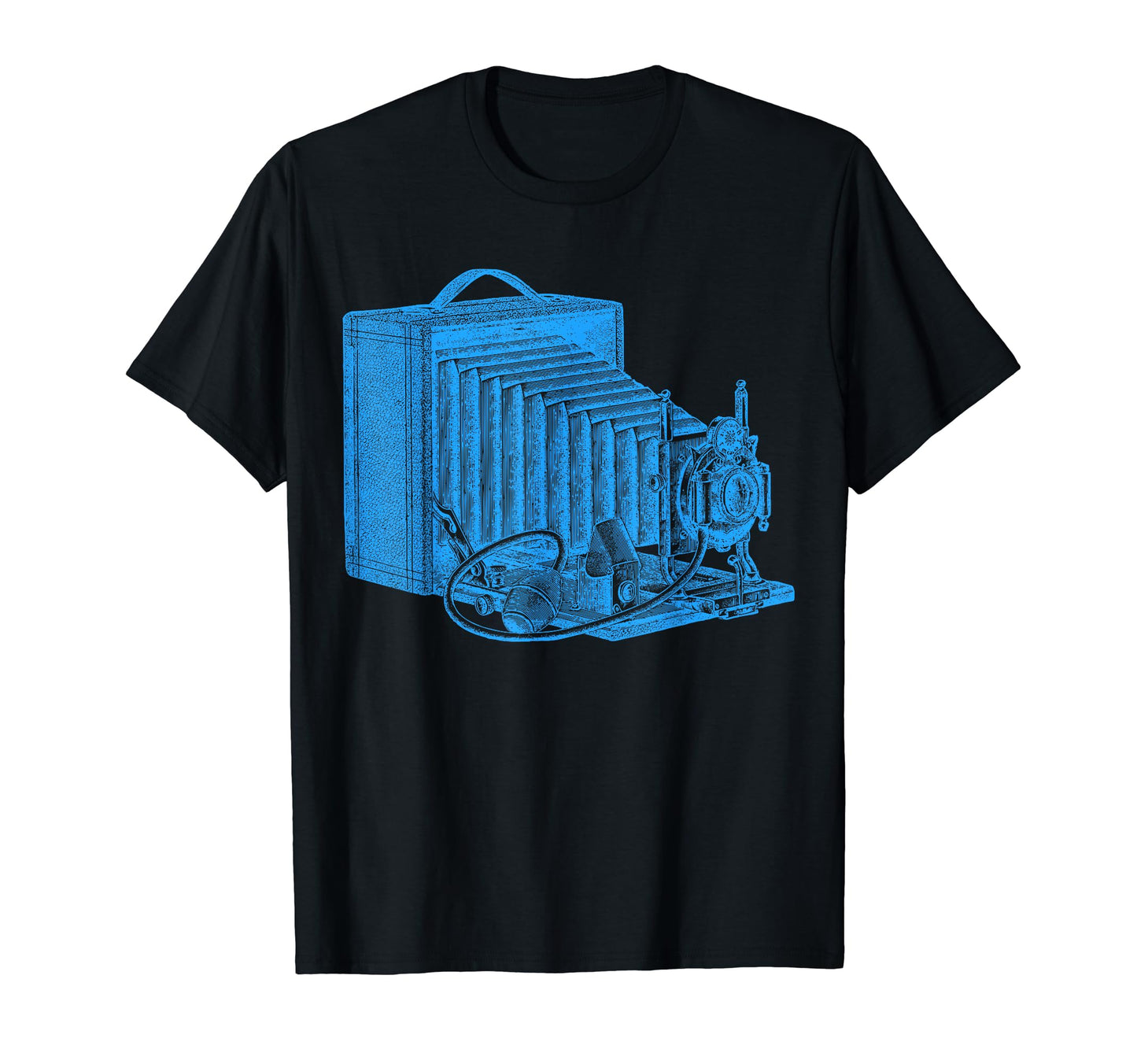 Old Time Camera Turn Century Flash T-Shirt - Minimalist Print for Adults - T-Shirt, Sweatshirt, Hoodie