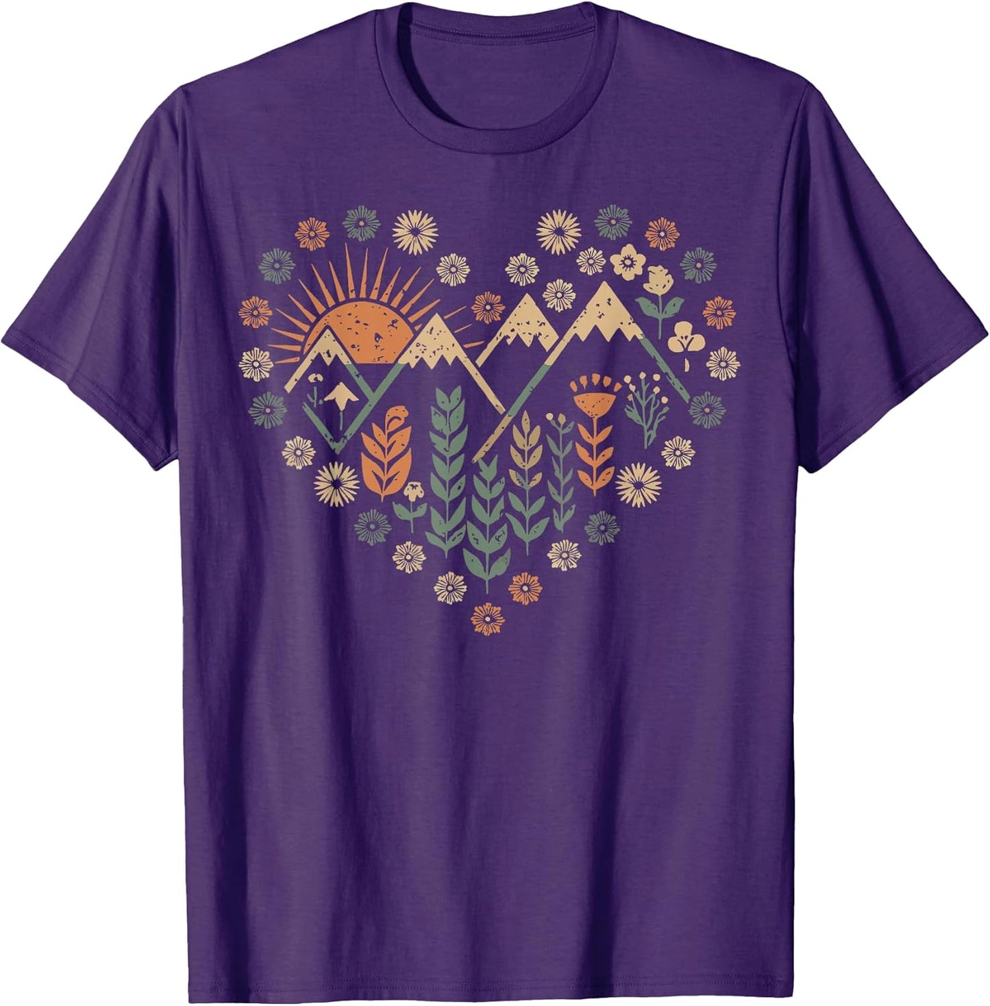 Backpacker Camper Camping Hiker Hiking Nature - Adult & Kids T-Shirts, Sweatshirts & Hoodies apparel design preview 1