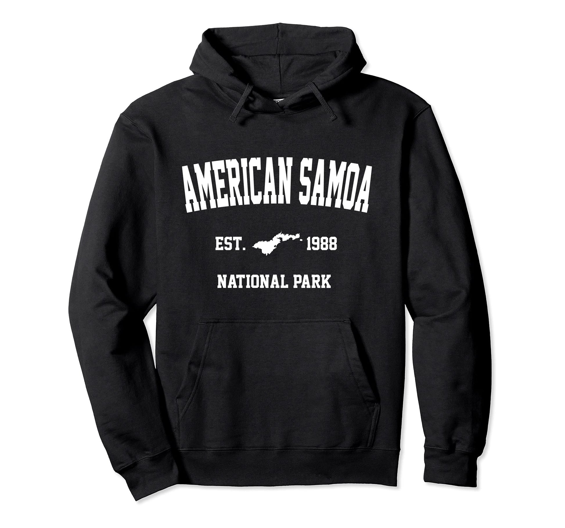 American Samoa National Park Hiking Hoodie - Custom Art Print Men Women - T-Shirt, Sweatshirt, Hoodie