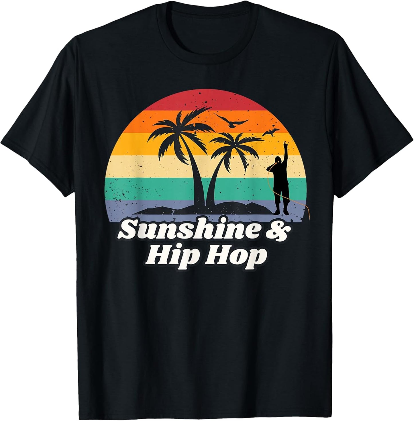 Summer Hip Hop Design - Adult & Kids T-Shirts, Sweatshirts & Hoodies apparel design preview 1