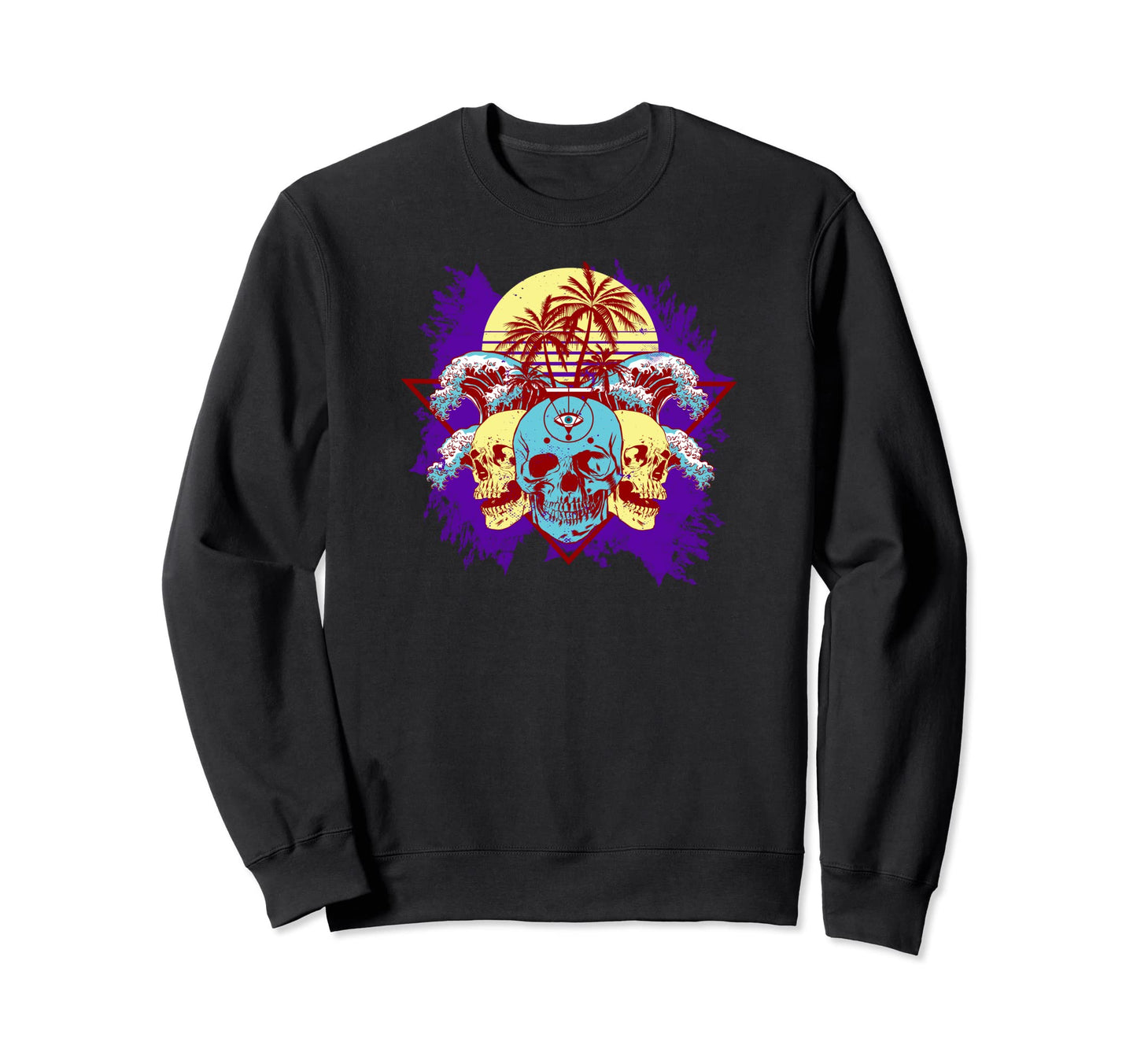 Eightes 90S Synthwave Vaporwave Sweatshirt - Aesthetic Graphic Men Women - T-Shirt, Sweatshirt, Hoodie