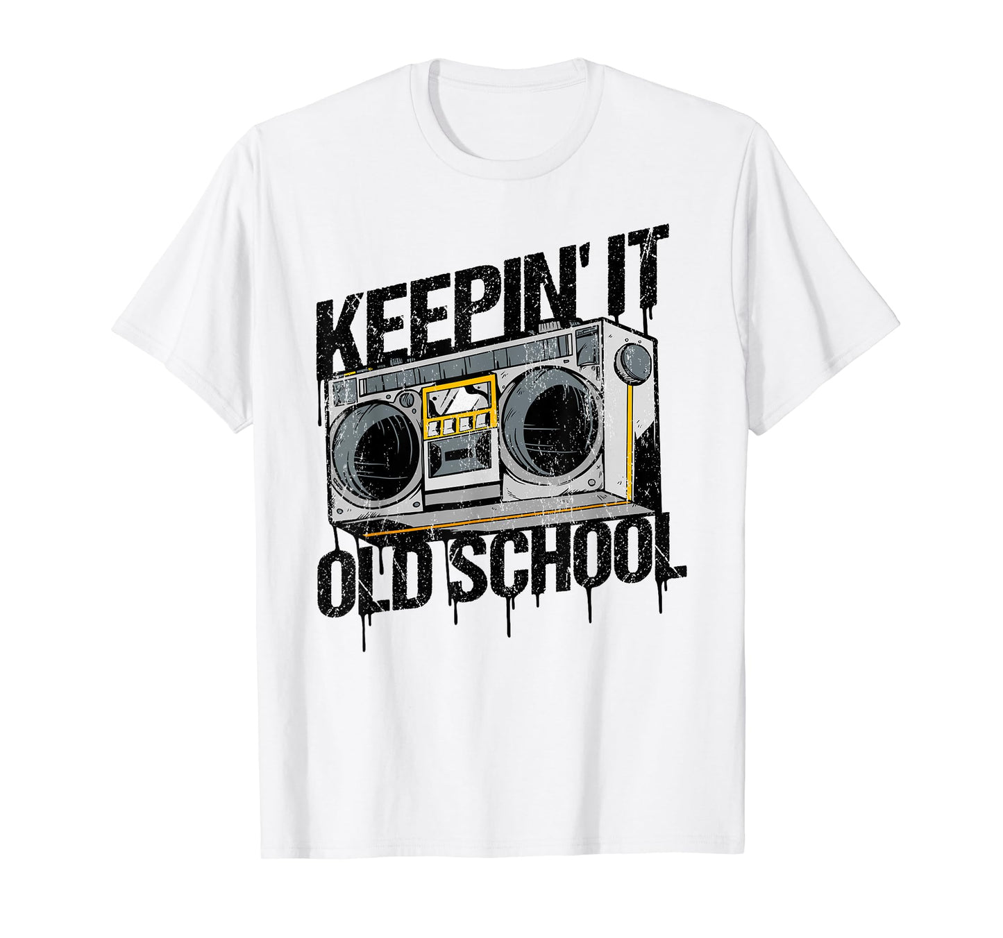 Old School Hip Hop 80S 90S Mixtape T-Shirt - Unique Graphic Unisex - T-Shirt, Sweatshirt, Hoodie