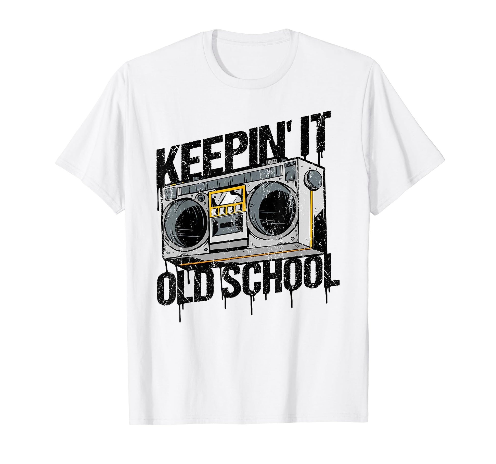 Old School Hip Hop 80S 90S Mixtape T-Shirt - Unique Graphic Unisex - T-Shirt, Sweatshirt, Hoodie