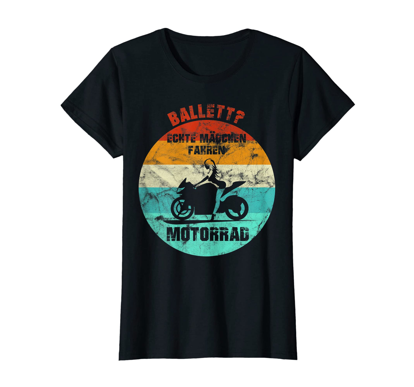 Ballet Real Riding Motorcycle T-Shirt - Casual Everyday Wear for Adults - T-Shirt, Sweatshirt, Hoodie