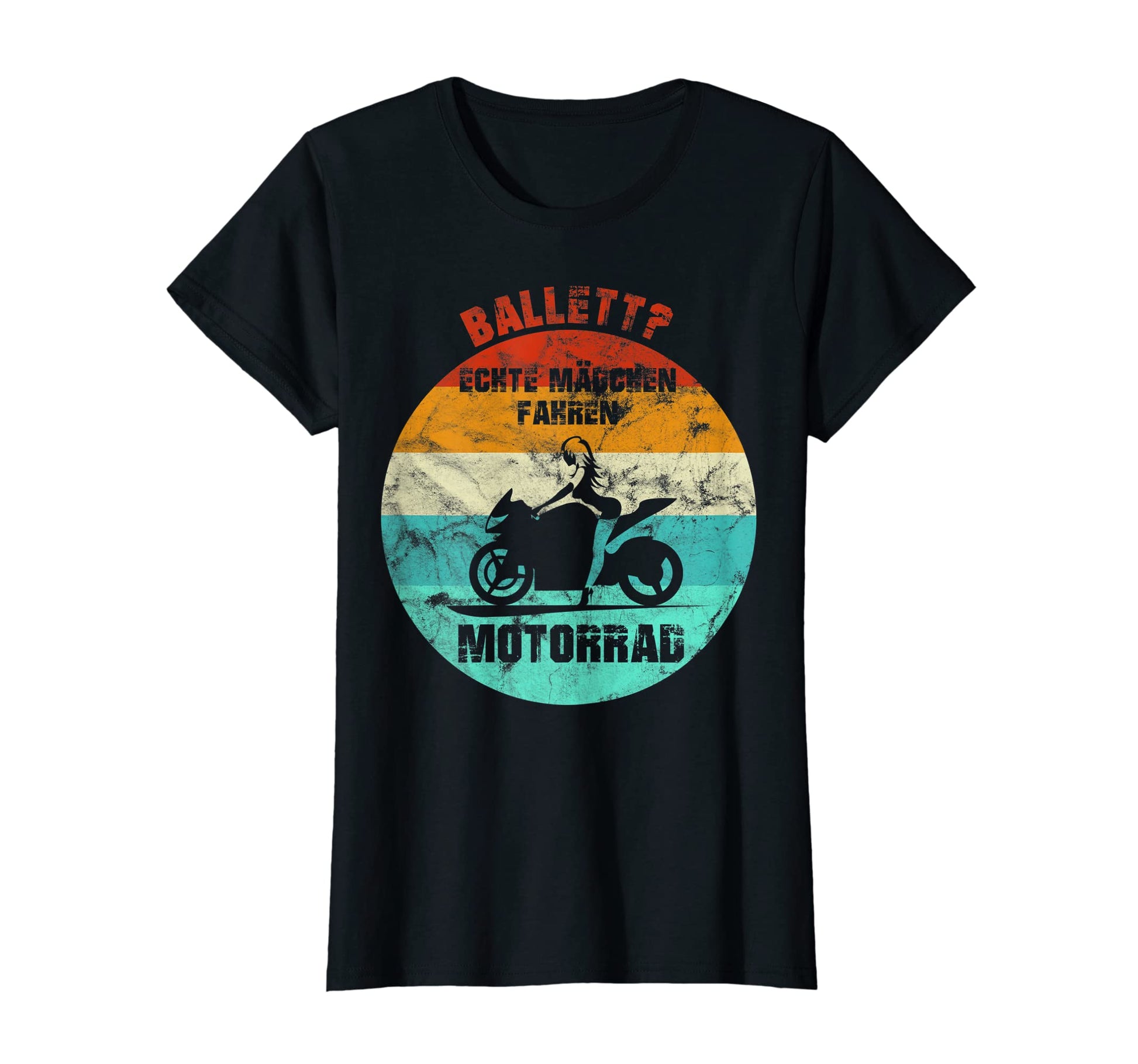 Ballet Real Riding Motorcycle T-Shirt - Casual Everyday Wear for Adults - T-Shirt, Sweatshirt, Hoodie