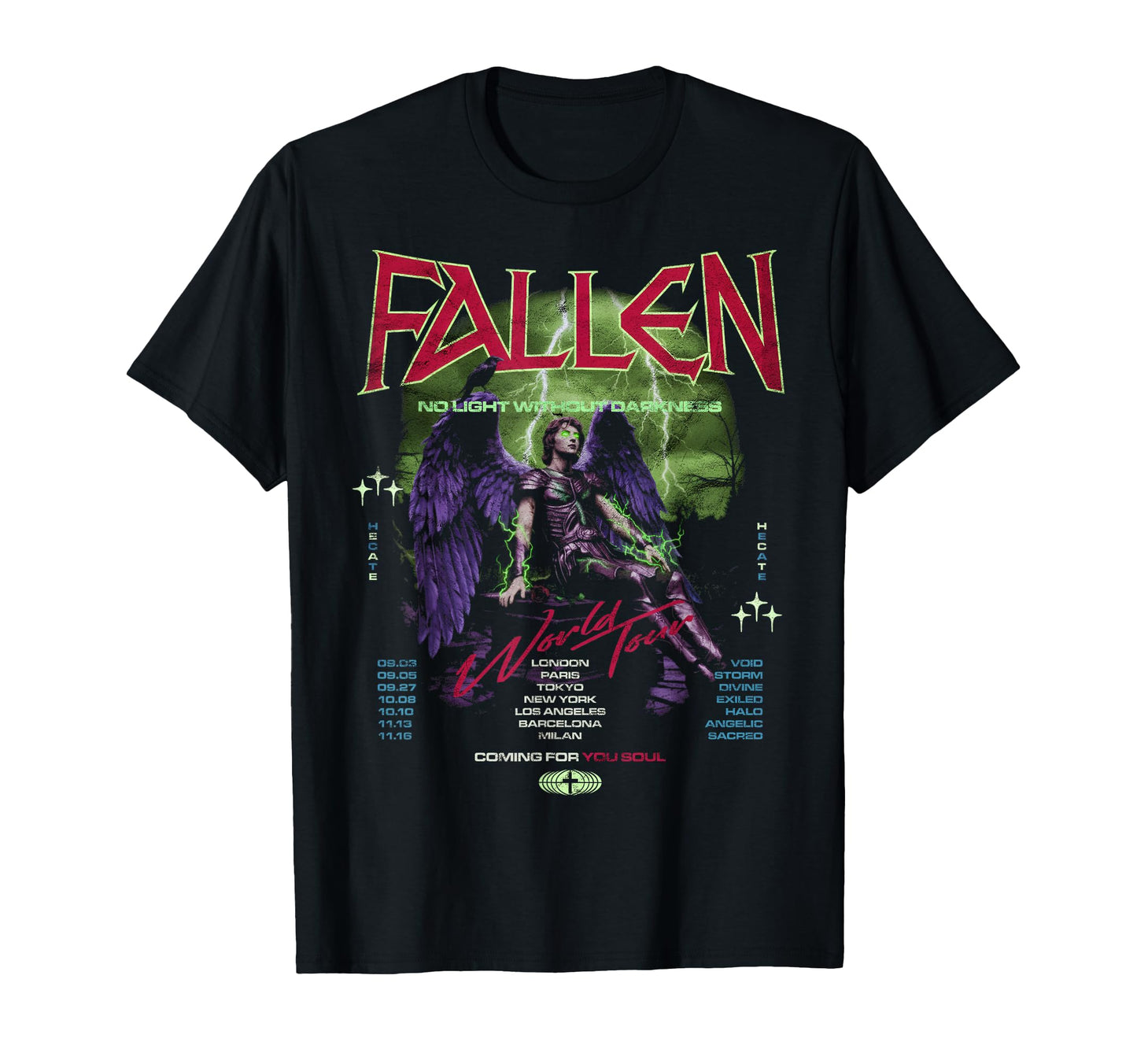 Fallen Angel Streetwear Urban Hip T-Shirt - Aesthetic Graphic for Adults - T-Shirt, Sweatshirt, Hoodie