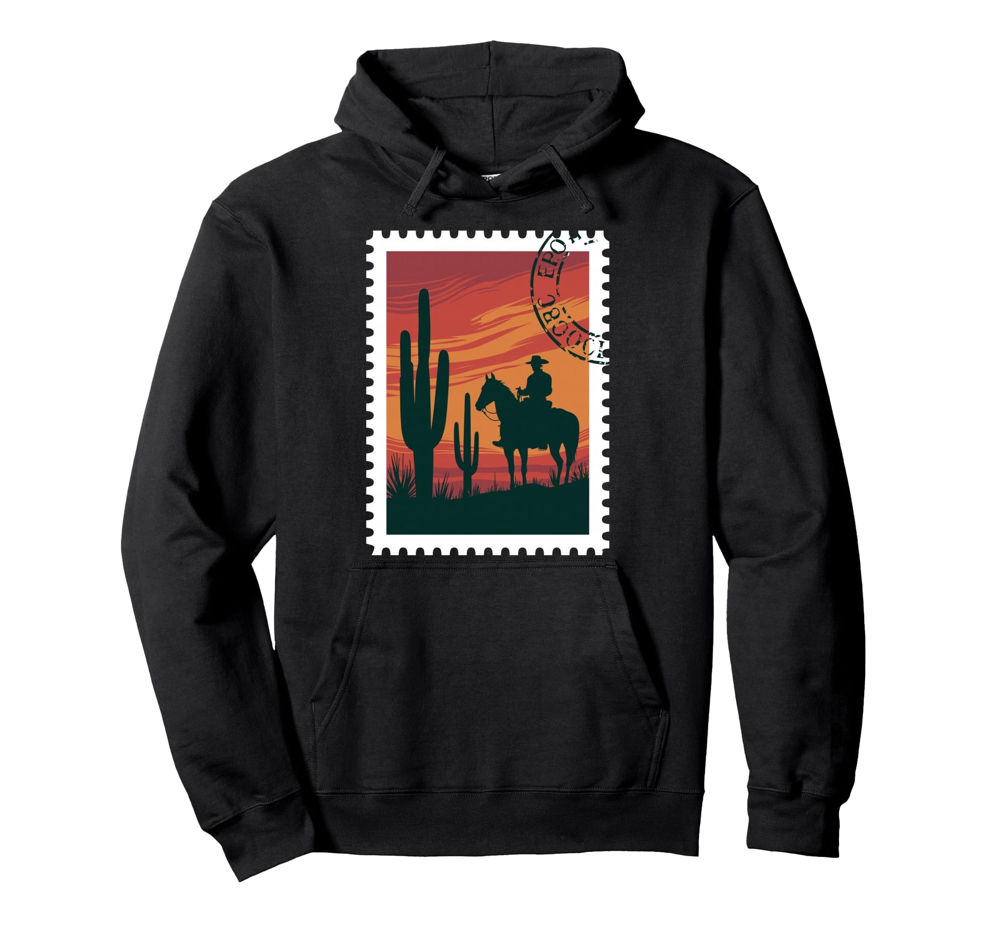 Cowboy Western Horse Riding Ranch Rodeo Hoodie - Novelty Apparel Men Women - T-Shirt, Sweatshirt, Hoodie