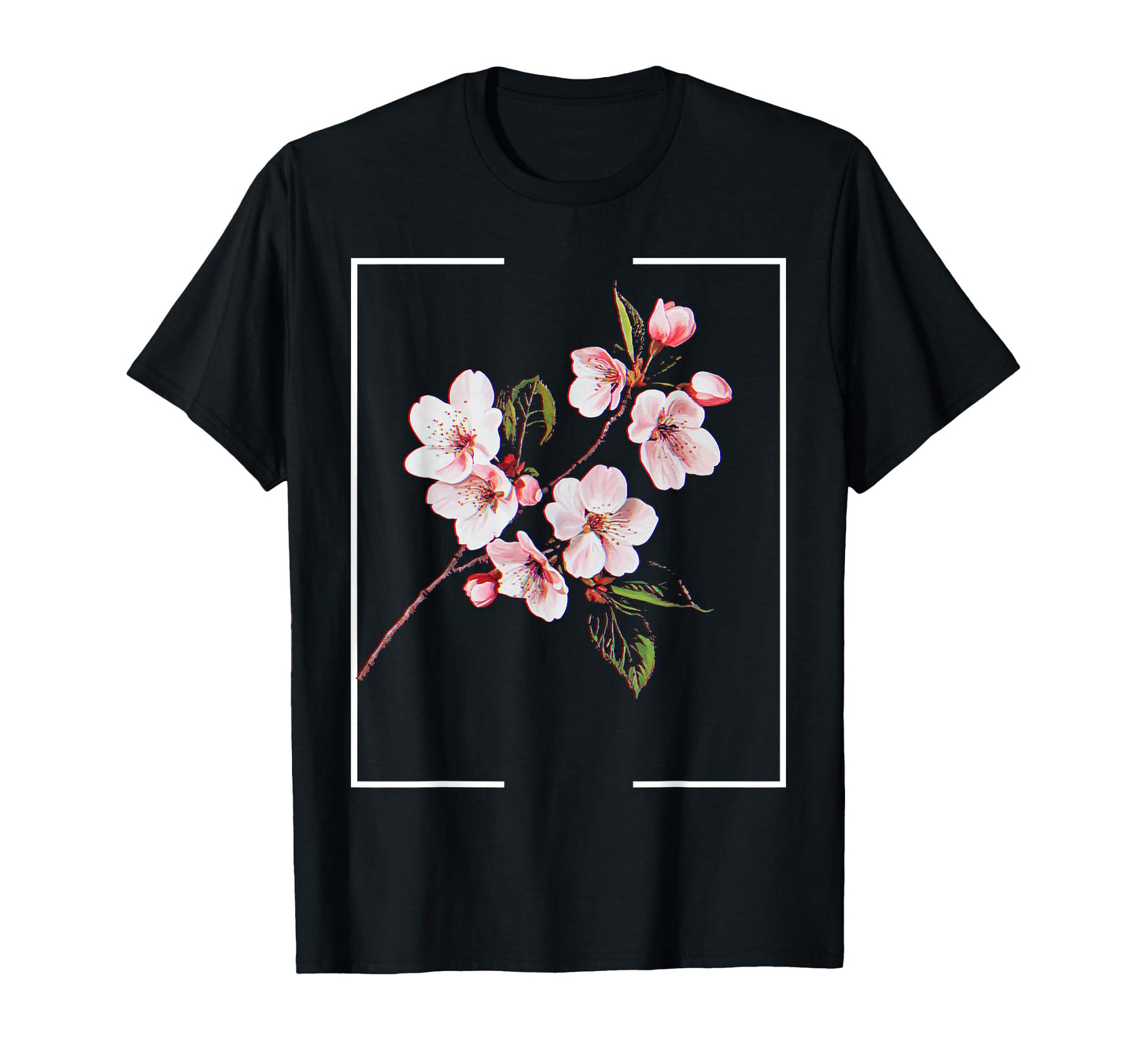 Cherry Blossom Japanese Aesthetic T-Shirt - Casual Everyday Wear Men Women - T-Shirt, Sweatshirt, Hoodie