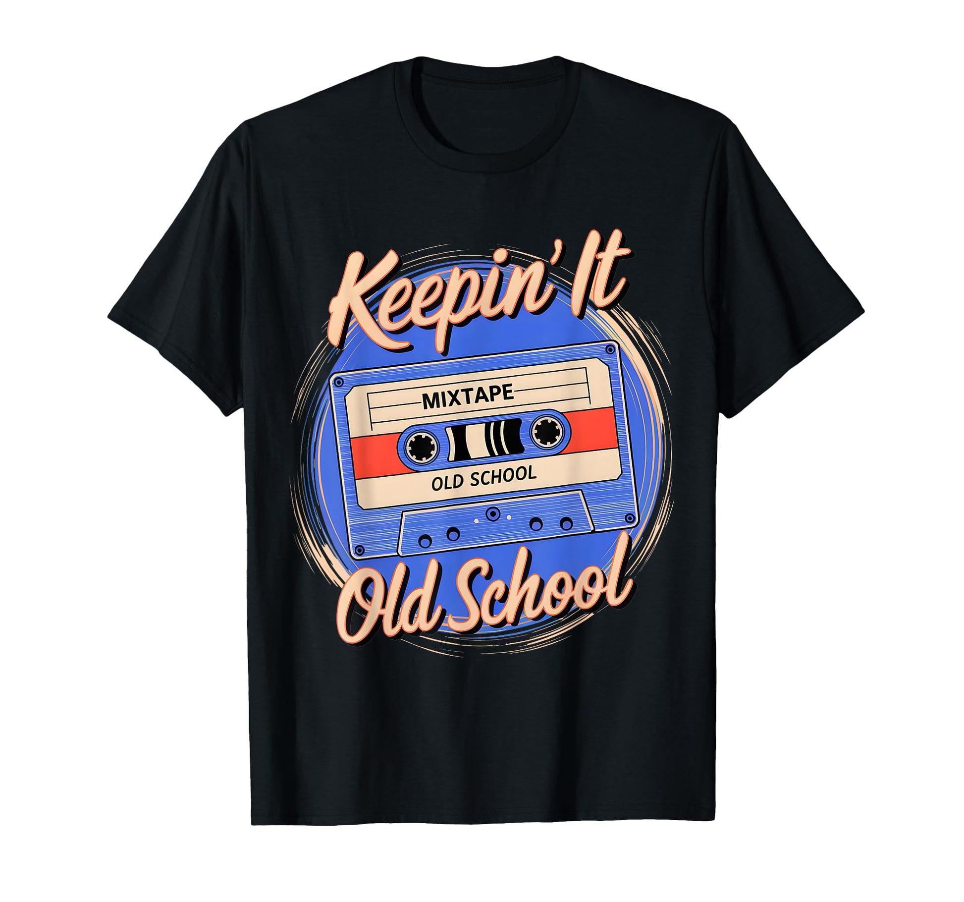Old School Hip Hop 80S 90S Cassette T-Shirt - Unique Graphic for Adults - T-Shirt, Sweatshirt, Hoodie