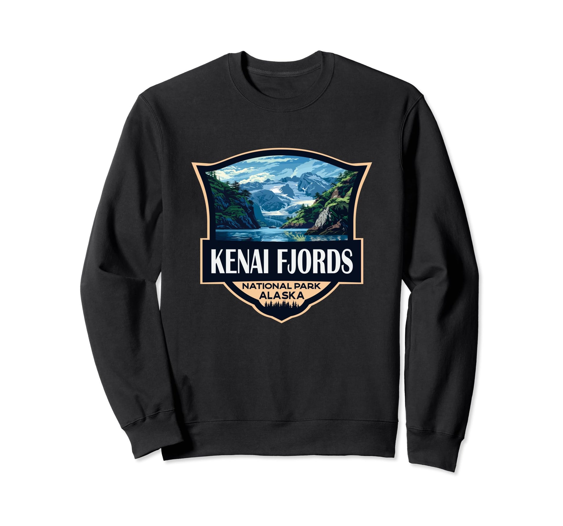 Kenai Fjords National Park Sweatshirt - Aesthetic Graphic Unisex - T-Shirt, Sweatshirt, Hoodie