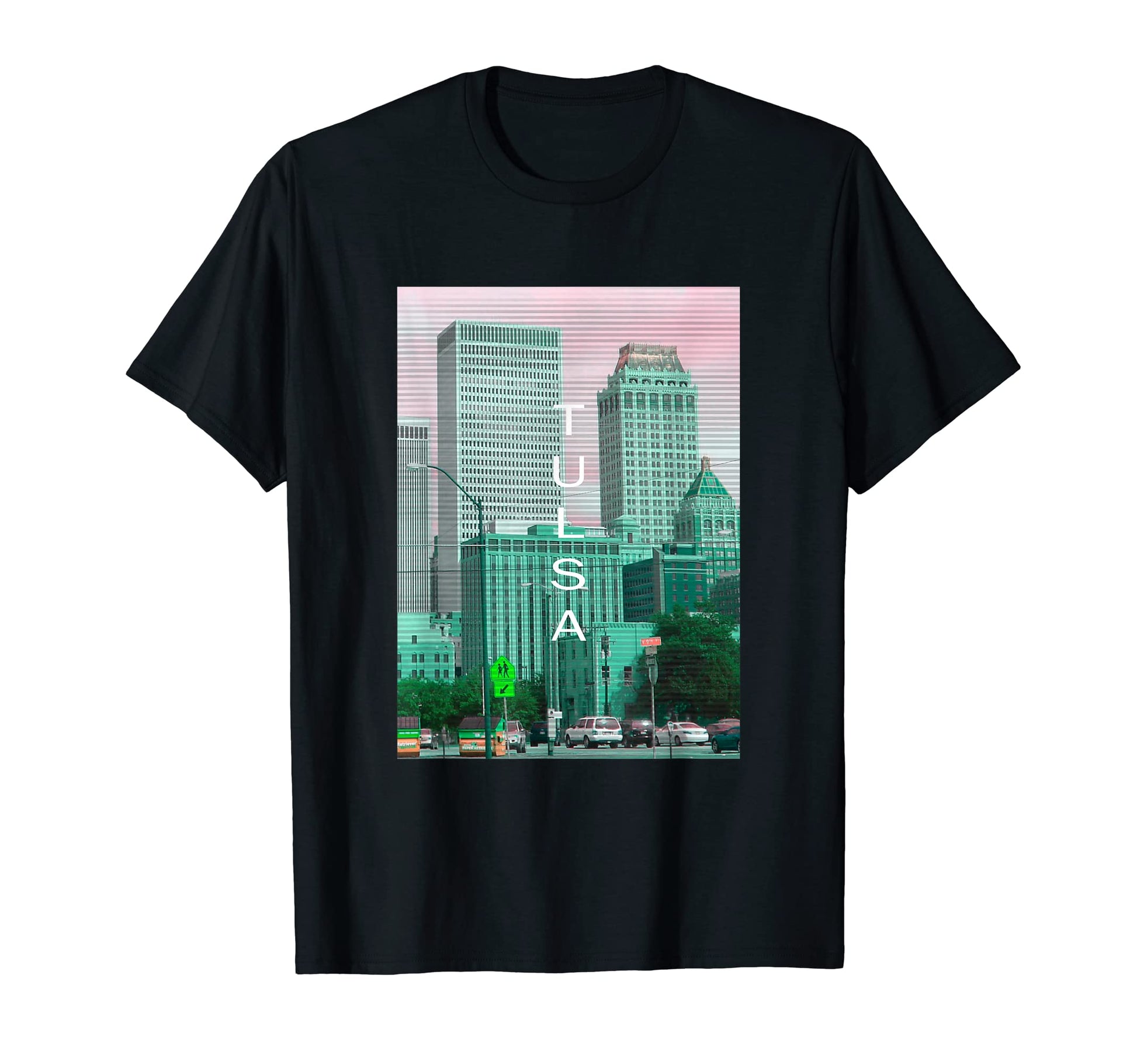 Oklahoma Vaporwave Aesthetic T-Shirt - Casual Everyday Wear for Adults - T-Shirt, Sweatshirt, Hoodie