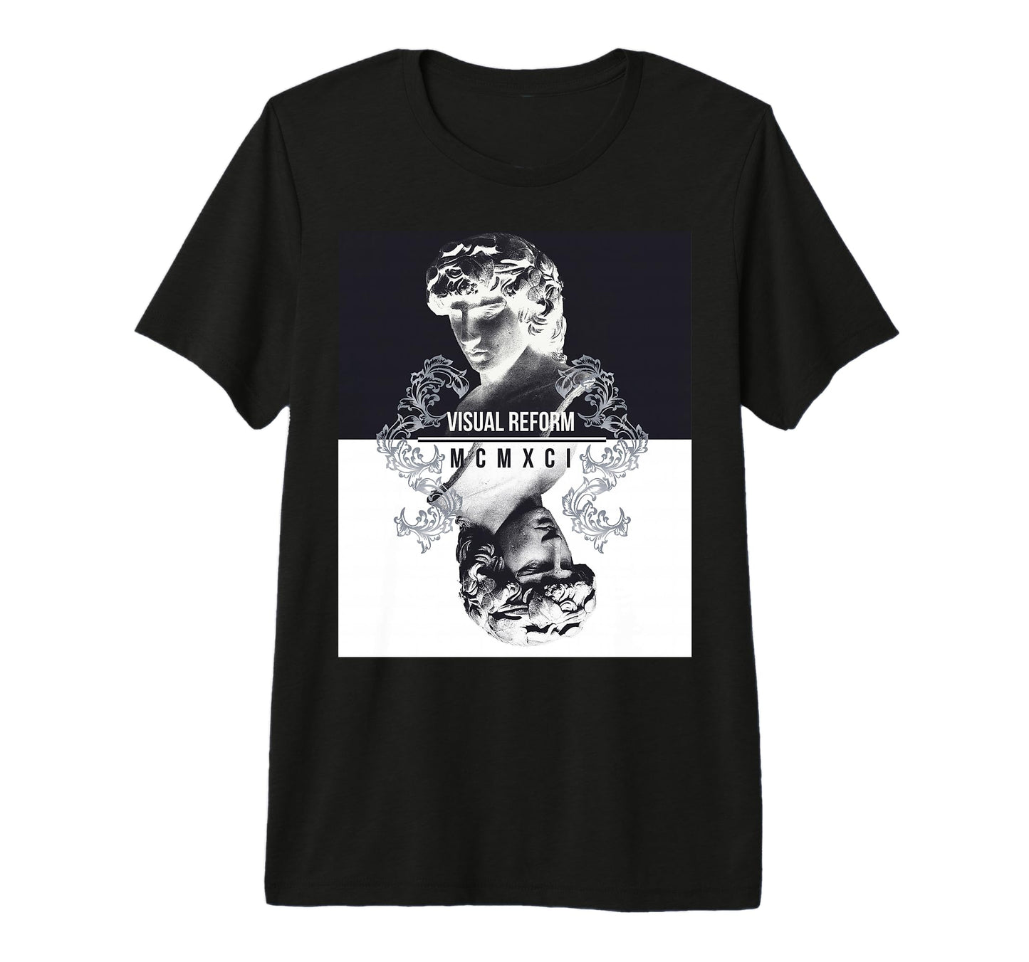 Vaporwave Aesthetic 80S 90S Statue T-Shirt - Fun Novelty Design Unisex - T-Shirt, Sweatshirt, Hoodie