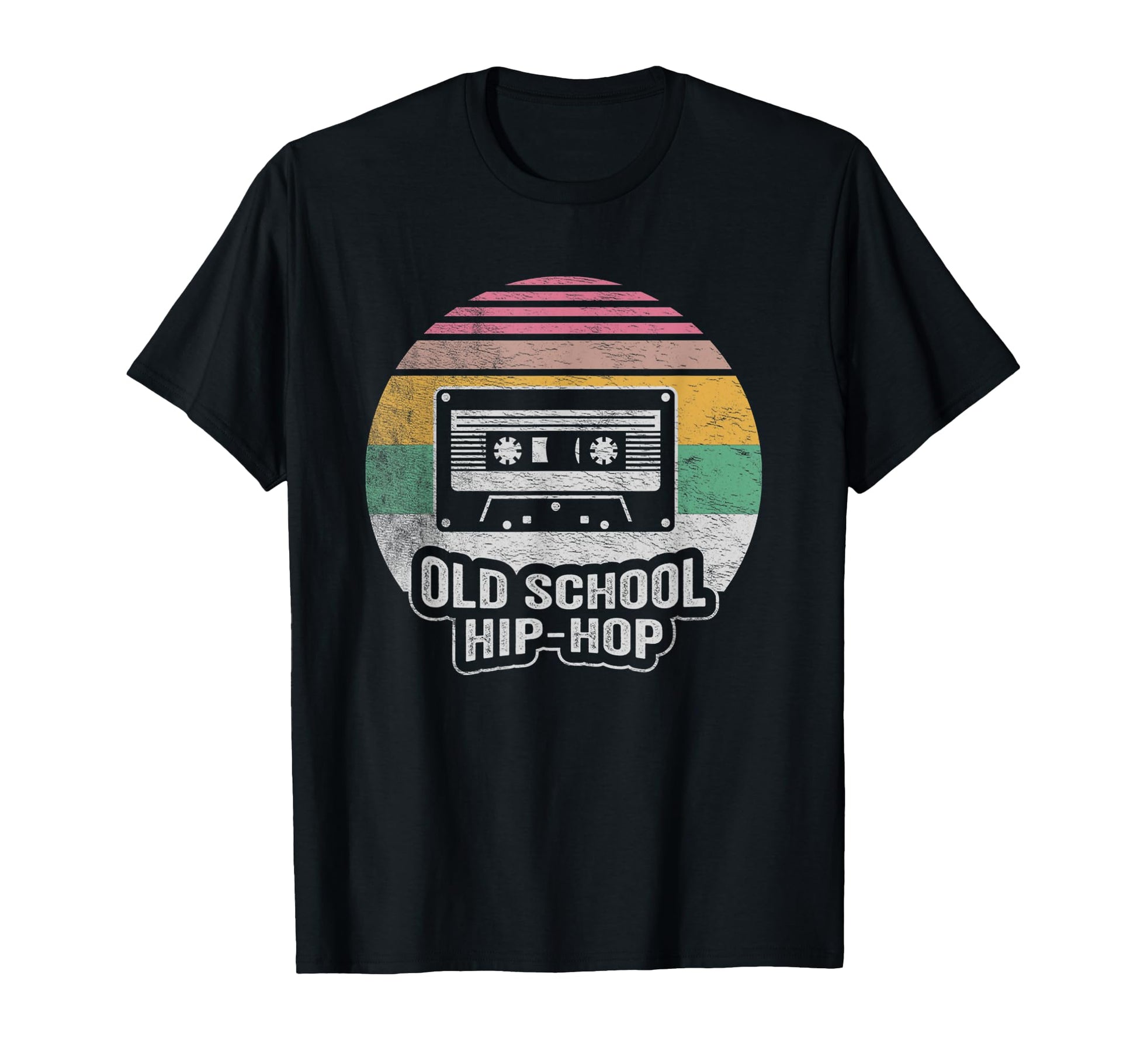 Old School Hip Hop Cassette Tape T-Shirt - Custom Art Print Men Women - T-Shirt, Sweatshirt, Hoodie