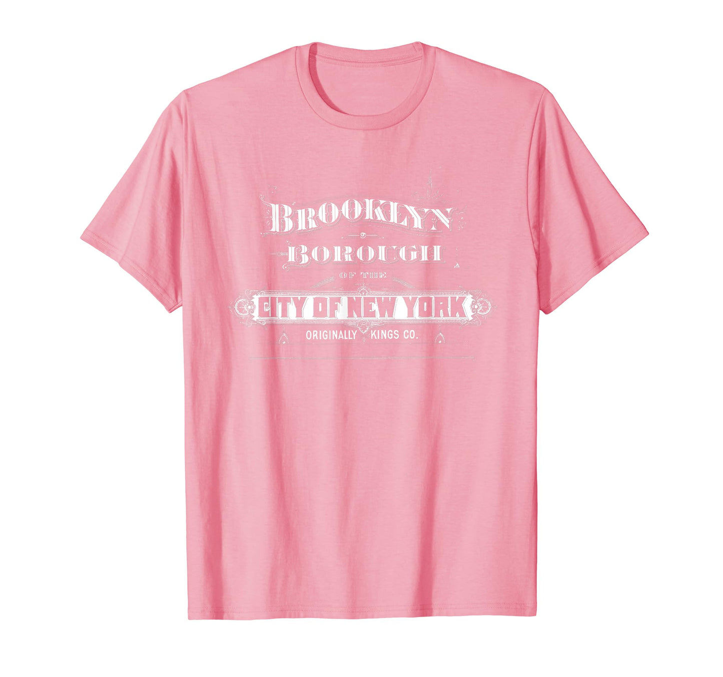 Brooklyn Typography Souvenir T-Shirt - Casual Everyday Wear for Adults - T-Shirt, Sweatshirt, Hoodie