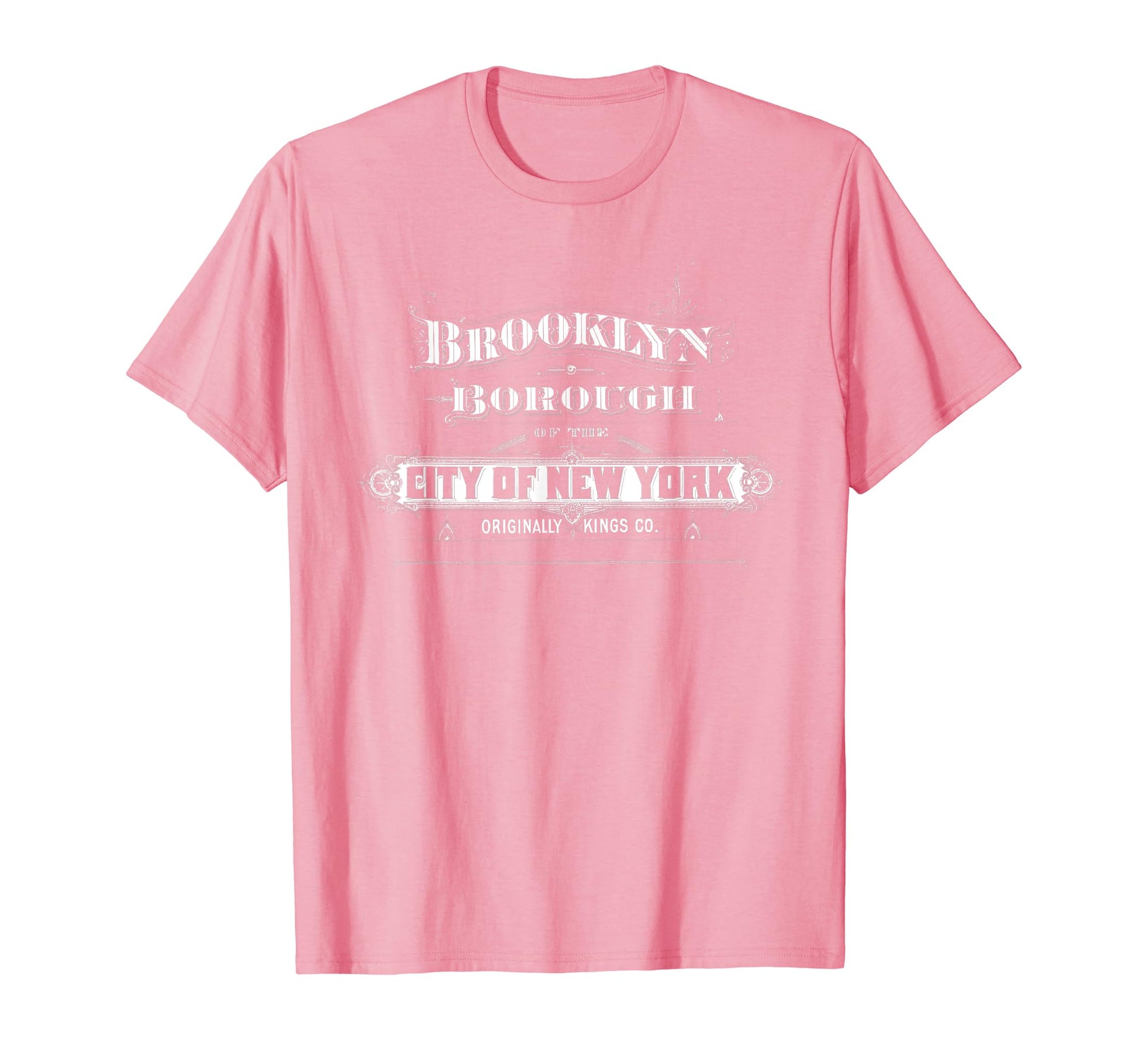 Brooklyn Typography Souvenir T-Shirt - Casual Everyday Wear for Adults - T-Shirt, Sweatshirt, Hoodie