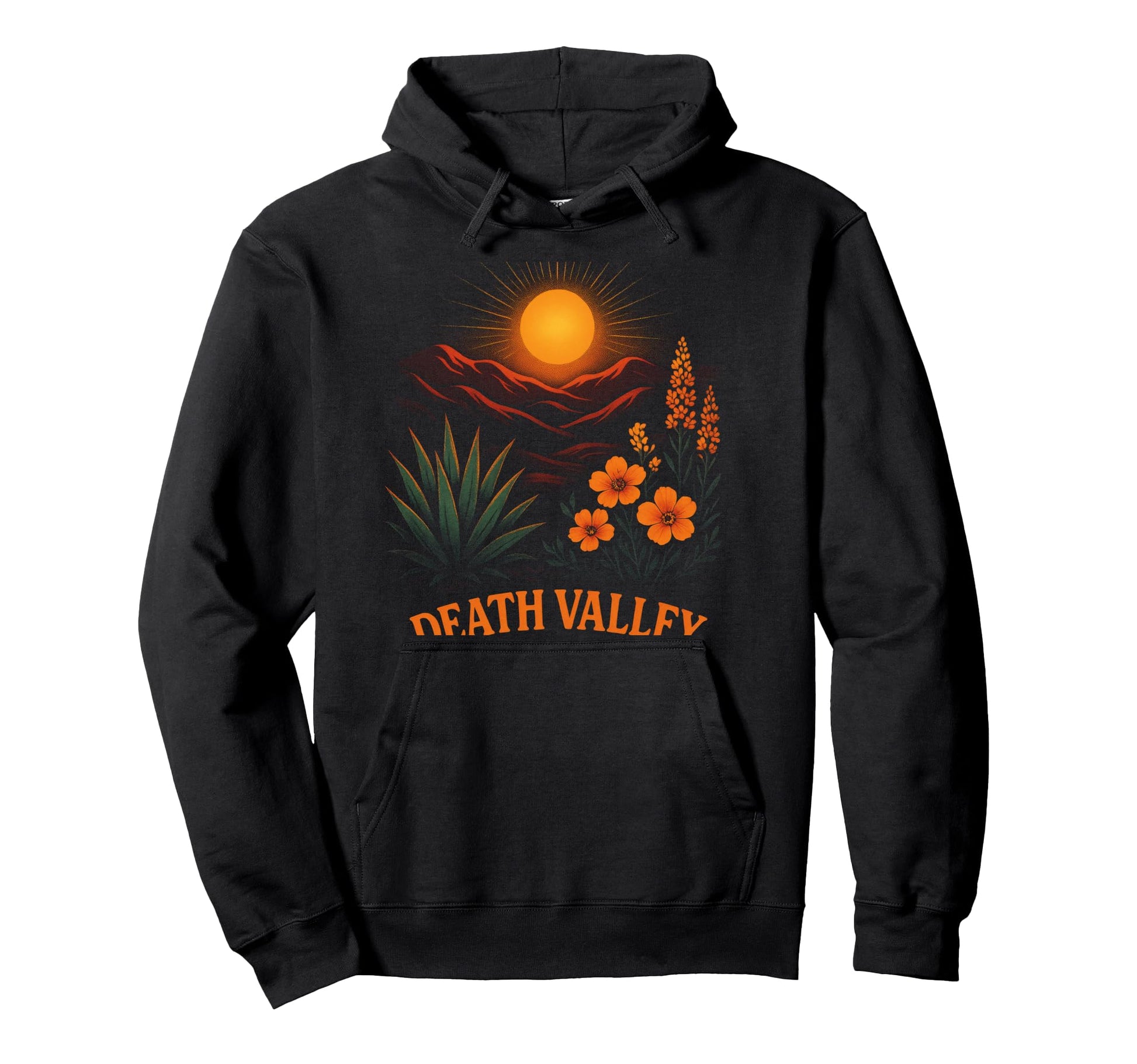 Death Valley National Park 1980S Desert Hoodie - Unique Graphic for Adults - T-Shirt, Sweatshirt, Hoodie