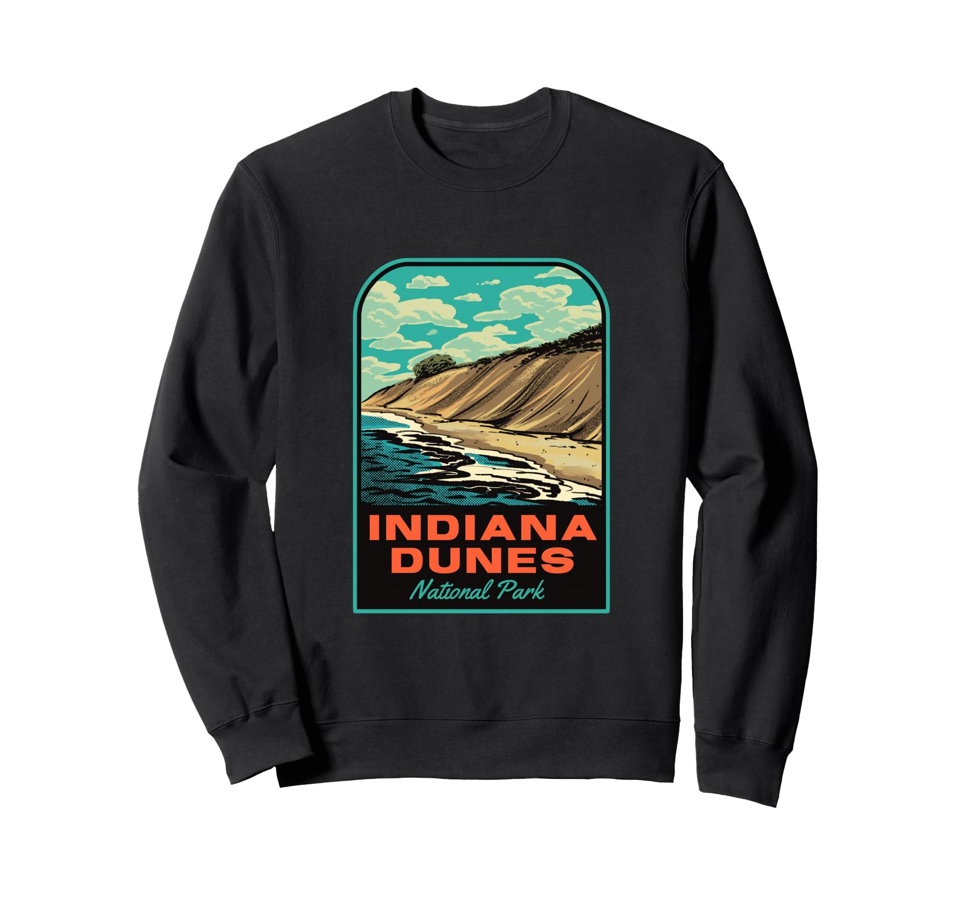 Indiana Dunes National Park Sweatshirt - Custom Art Print Unisex - T-Shirt, Sweatshirt, Hoodie