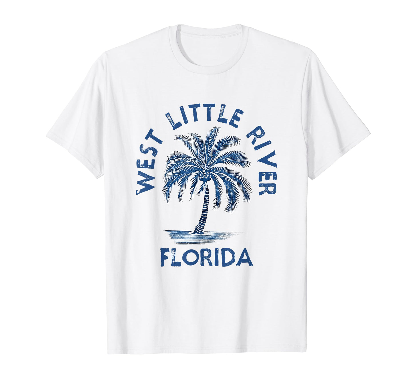 West Little River Florida Palm Tree Fl T-Shirt - Novelty Apparel Men Women - T-Shirt, Sweatshirt, Hoodie