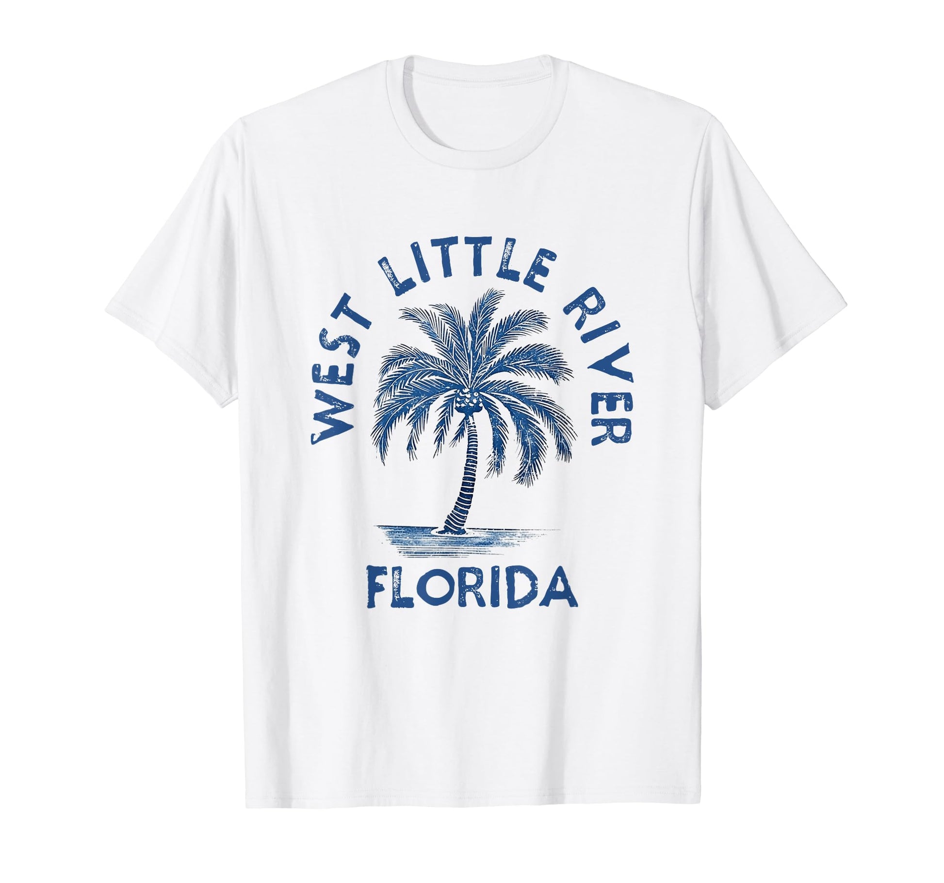 West Little River Florida Palm Tree Fl T-Shirt - Novelty Apparel Men Women - T-Shirt, Sweatshirt, Hoodie