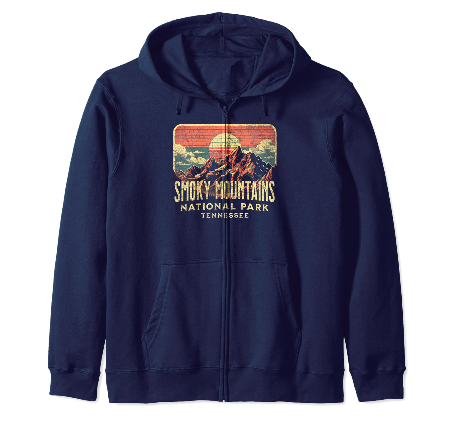 Great Smoky Mountains National Park Hoodie - Graphic Print Men Women - T-Shirt, Sweatshirt, Hoodie