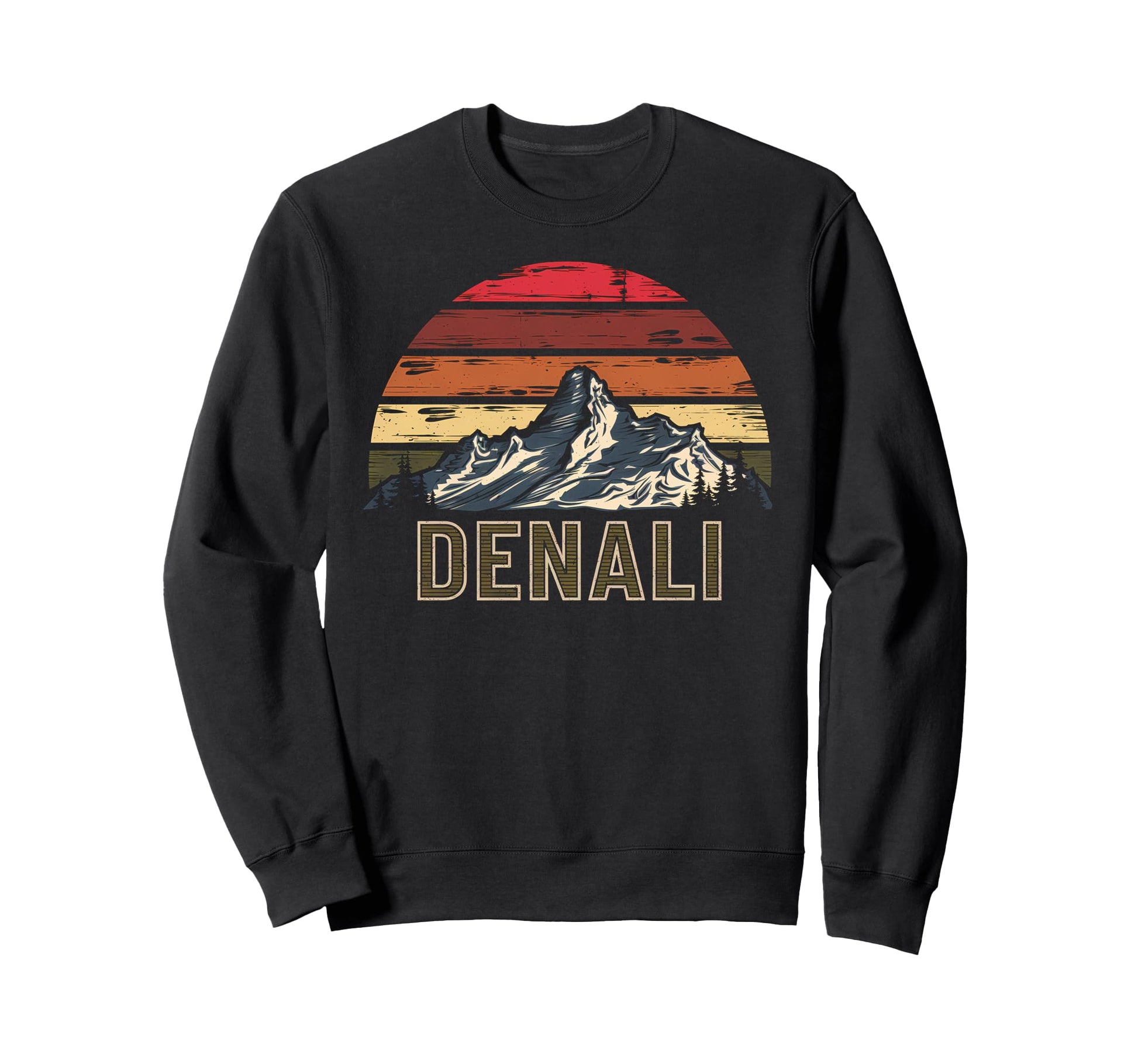 Denali Est 1917 Alaska National Park Sweatshirt - Novelty Apparel Men Women - T-Shirt, Sweatshirt, Hoodie