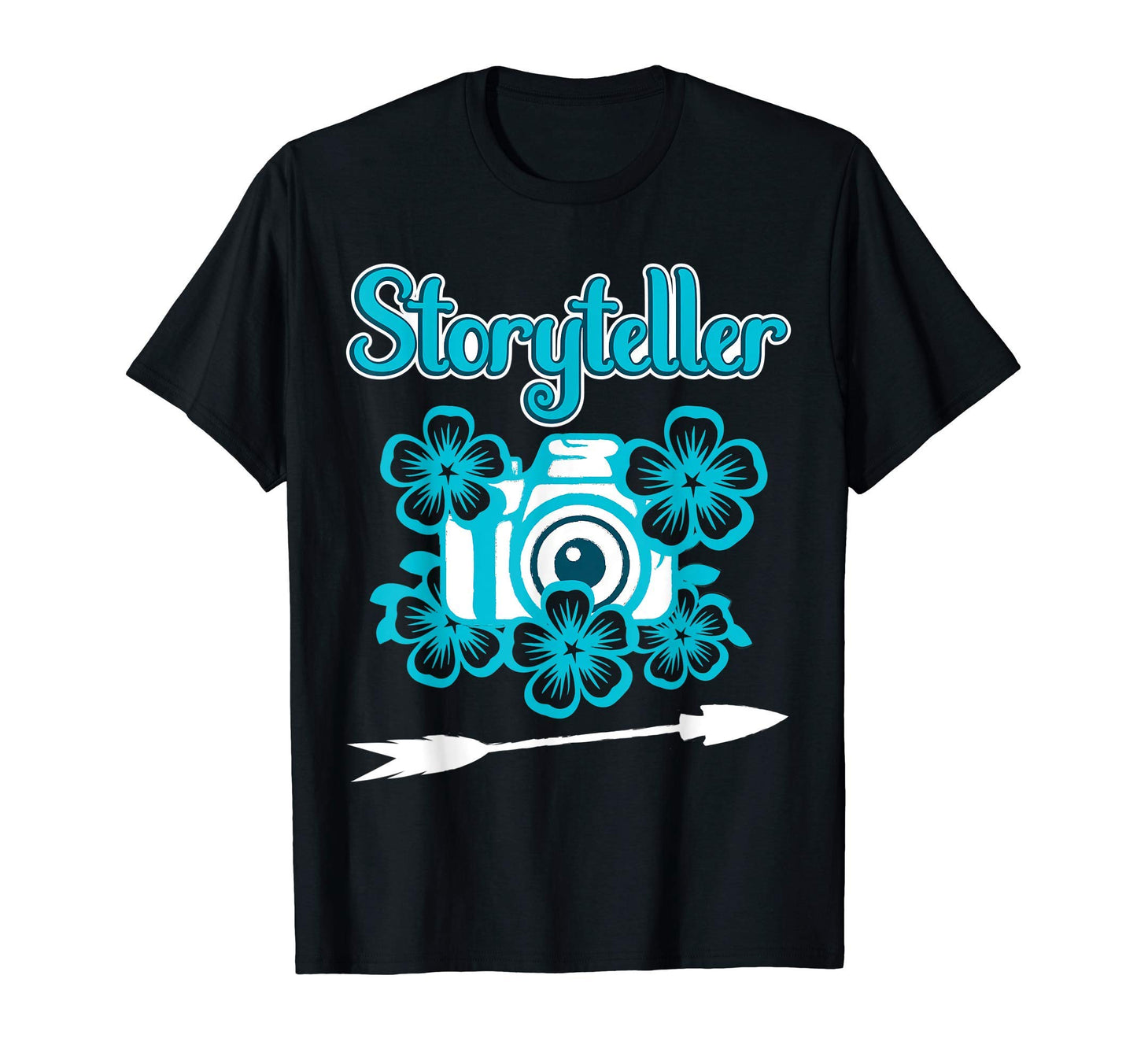 Storyteller Camera Photography T-Shirt - Custom Art Print Men Women - T-Shirt, Sweatshirt, Hoodie