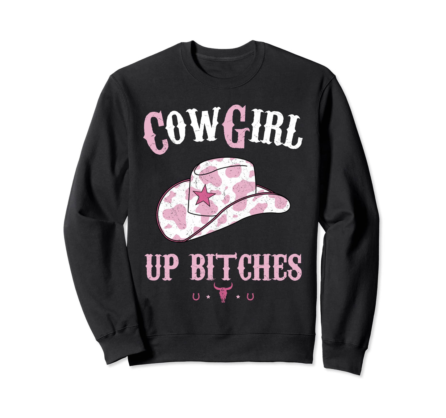 Western Cowgirl Yeehaw Hippie Boho Sweatshirt - Streetwear Style Men Women - T-Shirt, Sweatshirt, Hoodie