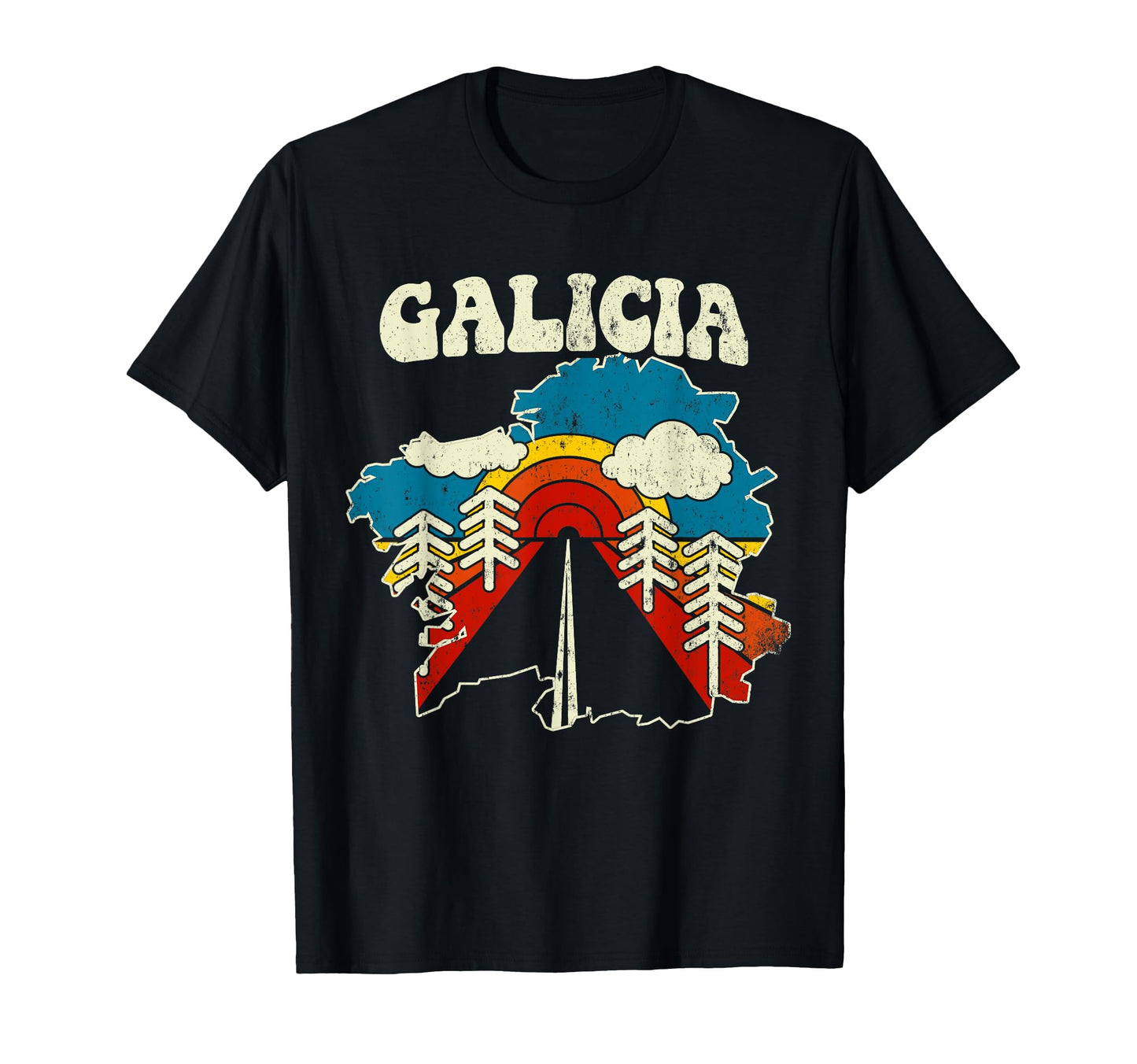 Galicia Spain Spanish Community T-Shirt - Novelty Apparel Men Women - T-Shirt, Sweatshirt, Hoodie