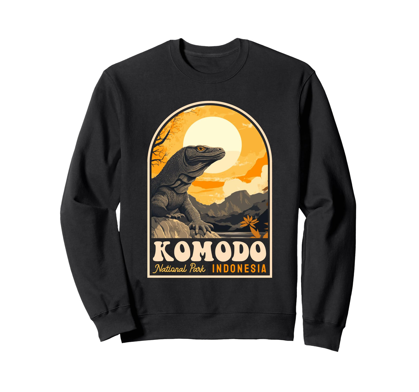 Komodo National Park Indonesia Sweatshirt - Streetwear Style for Adults - T-Shirt, Sweatshirt, Hoodie