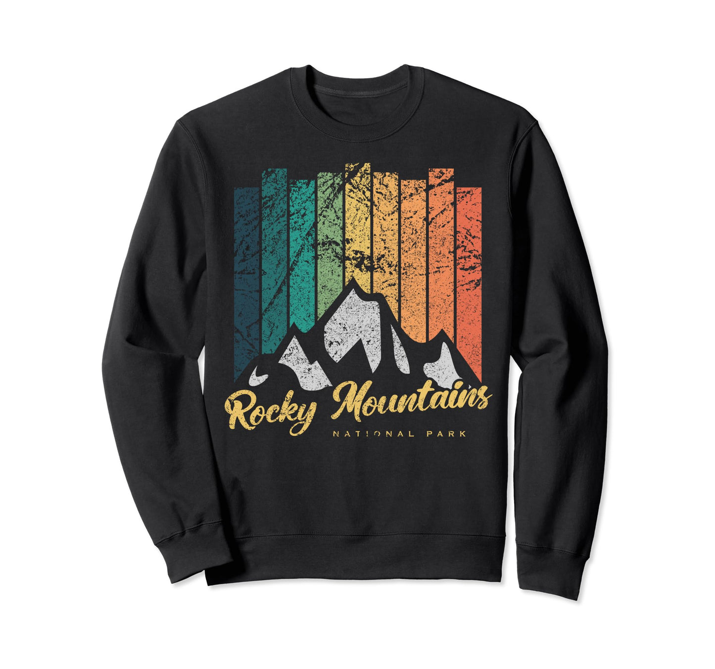 Rocky Mountains National Park Us Sweatshirt - Graphic Print for Adults - T-Shirt, Sweatshirt, Hoodie
