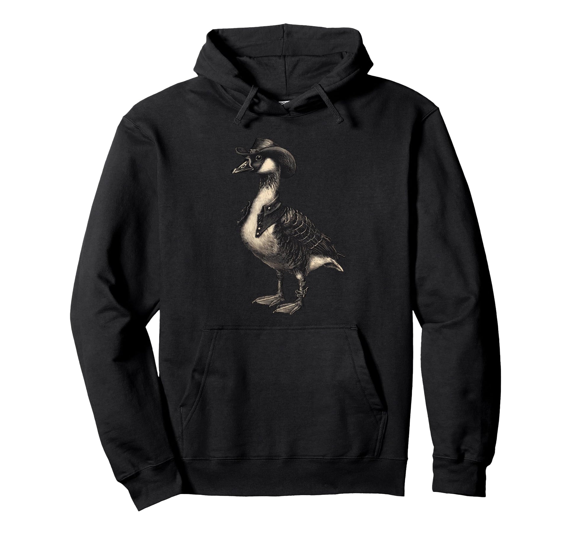 Country Cowboy Goose Rodeo Cowgirl Western Hoodie - Graphic Print Unisex - T-Shirt, Sweatshirt, Hoodie